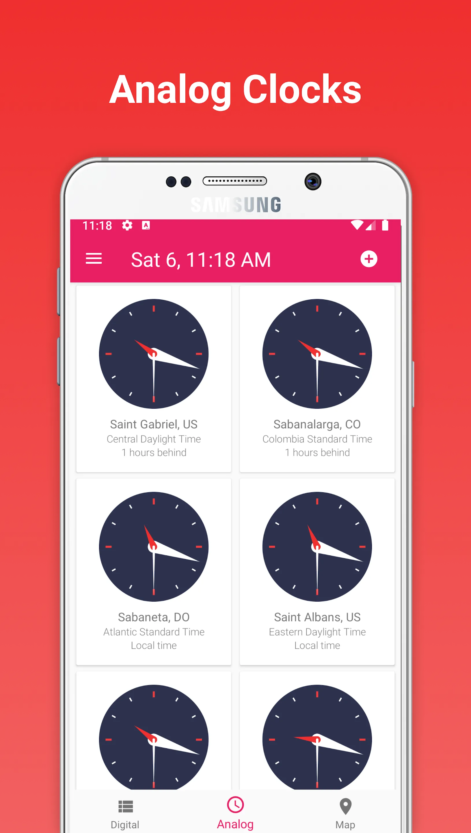 World Clock Widget | Indus Appstore | Screenshot