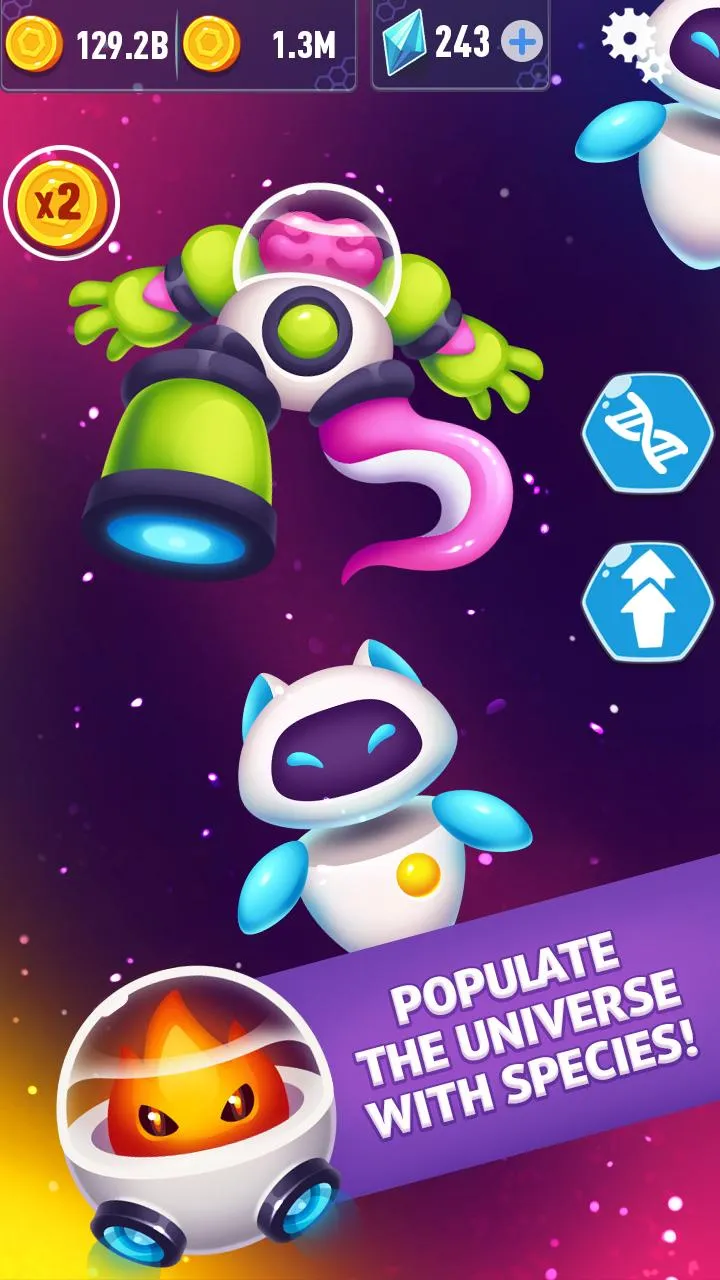 Alien Evolution Clicker: Speci | Indus Appstore | Screenshot