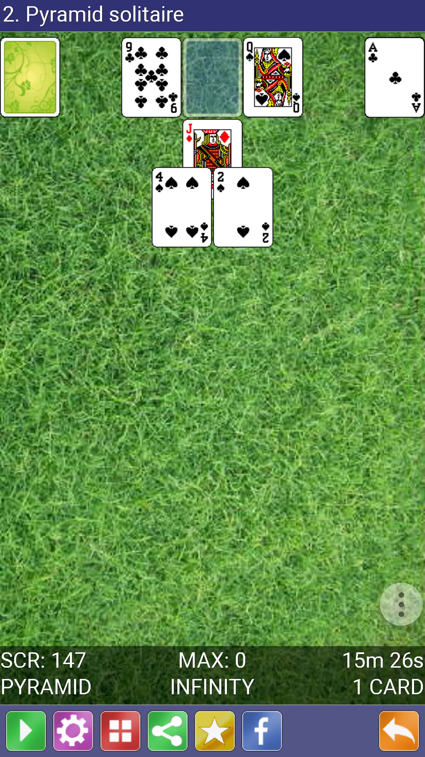 Pyramid Solitaire | Indus Appstore | Screenshot