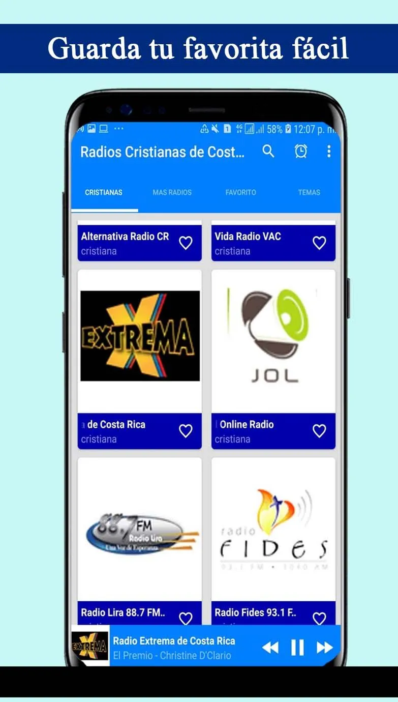 Radios Cristianas Costa Rica | Indus Appstore | Screenshot