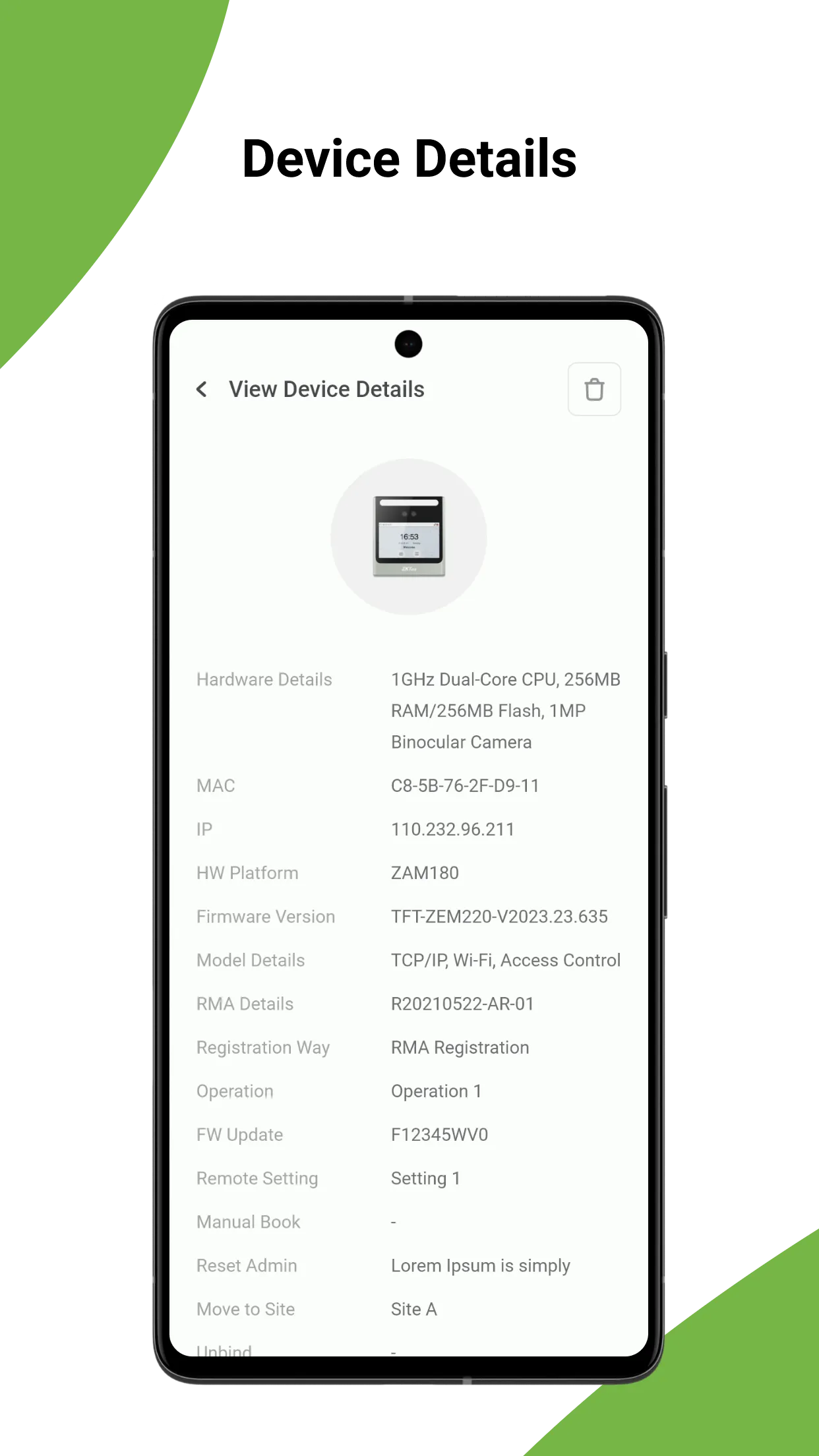 ZKBio iCare | Indus Appstore | Screenshot