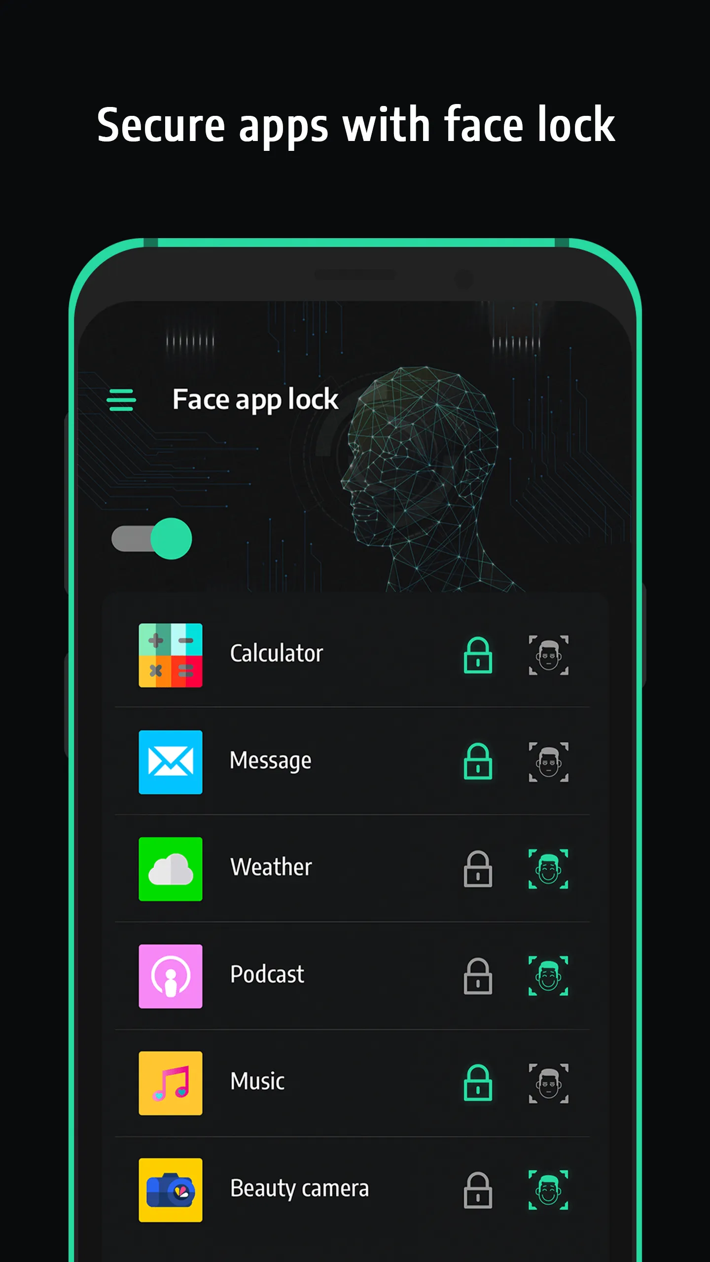 Applock with Face | Indus Appstore | Screenshot