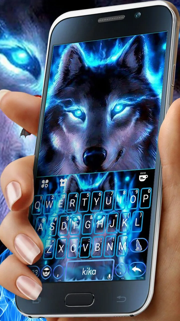 Neon Wolf Theme | Indus Appstore | Screenshot