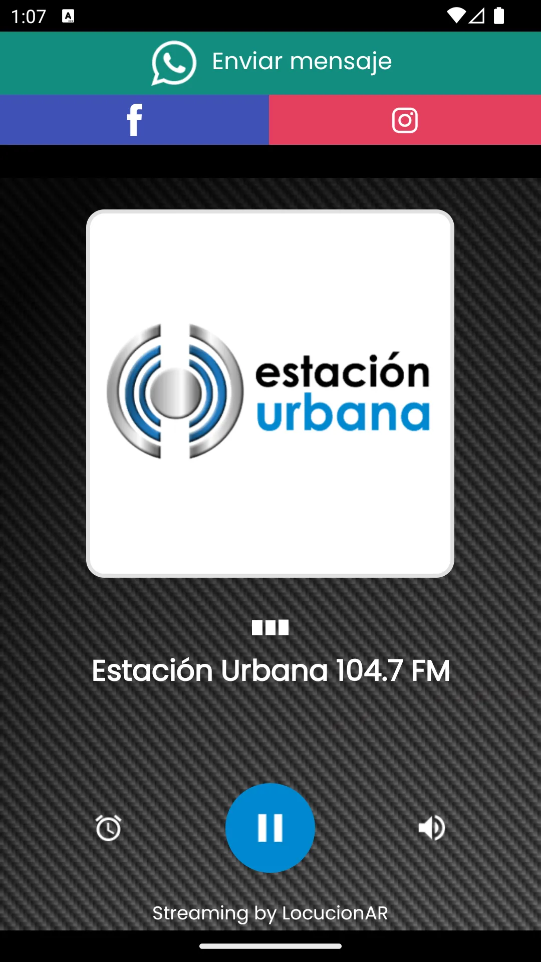 Estación Urbana 104.7 FM | Indus Appstore | Screenshot