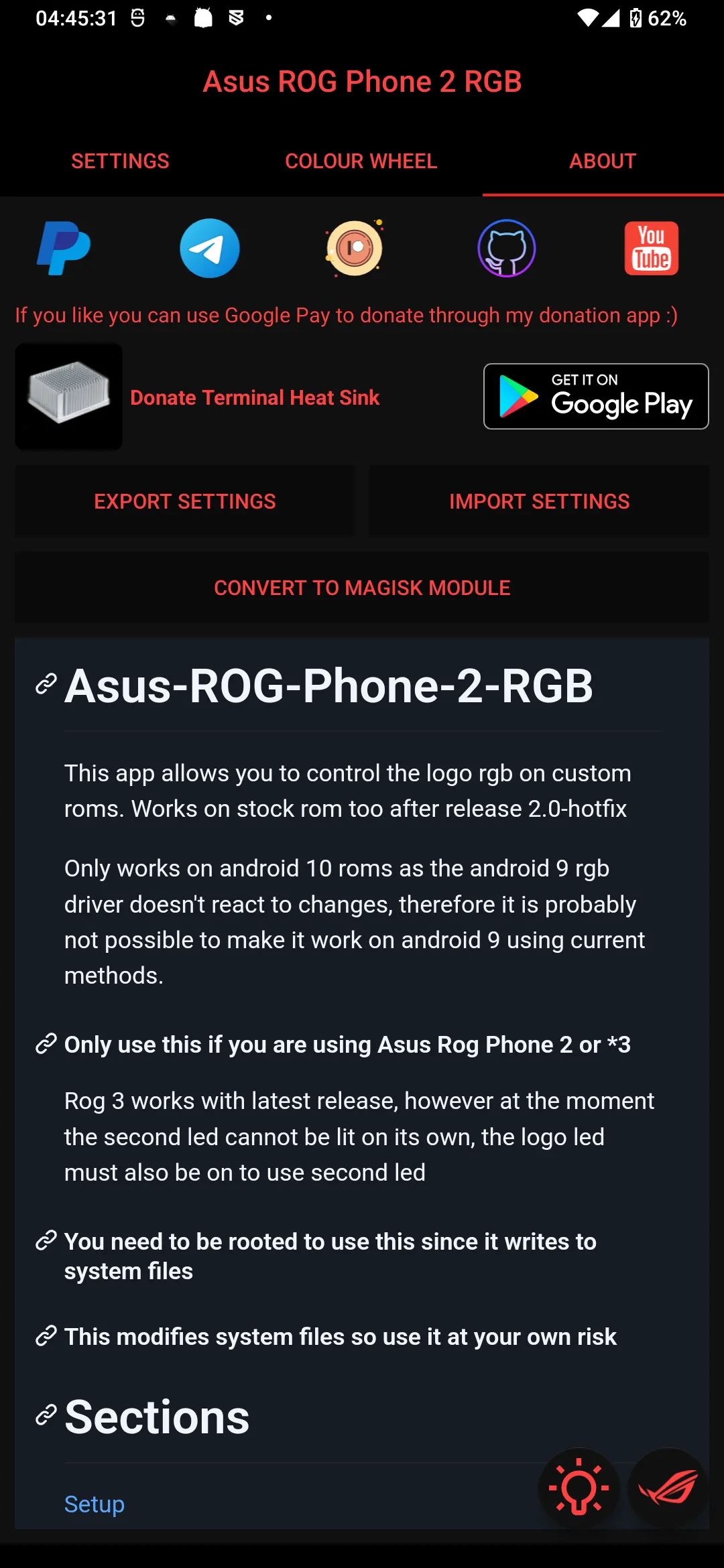 Asus ROG Phone RGB | Indus Appstore | Screenshot