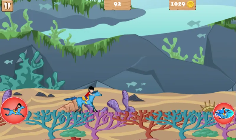 Shiva Unicorn Run Dash | Indus Appstore | Screenshot