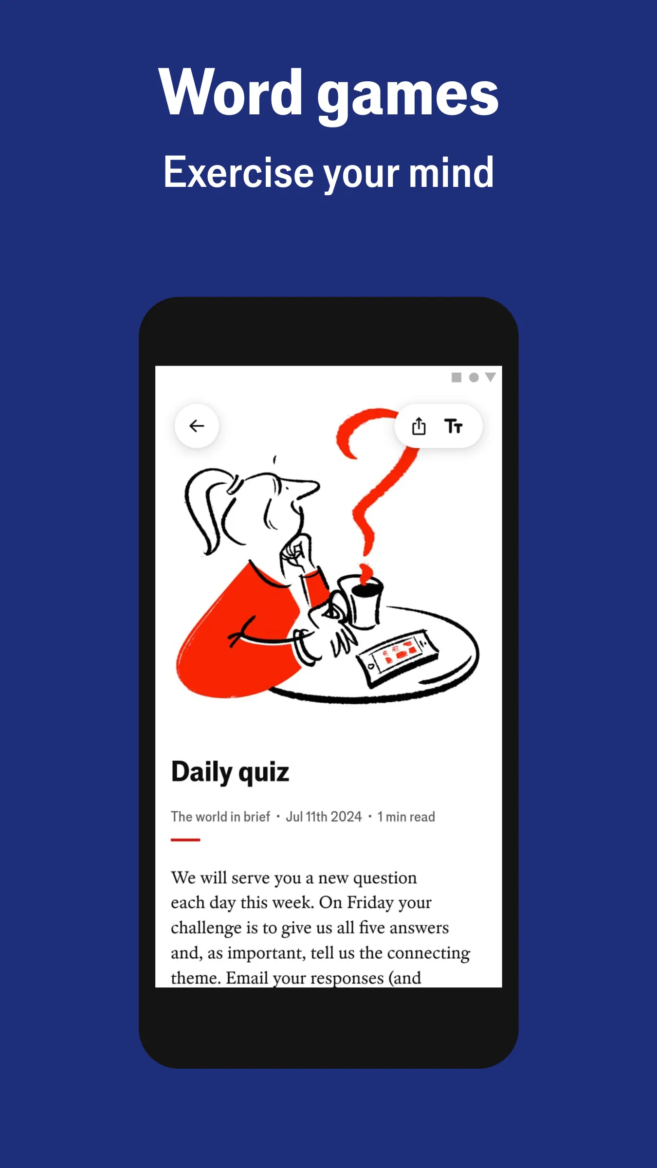 Espresso from The Economist | Indus Appstore | Screenshot