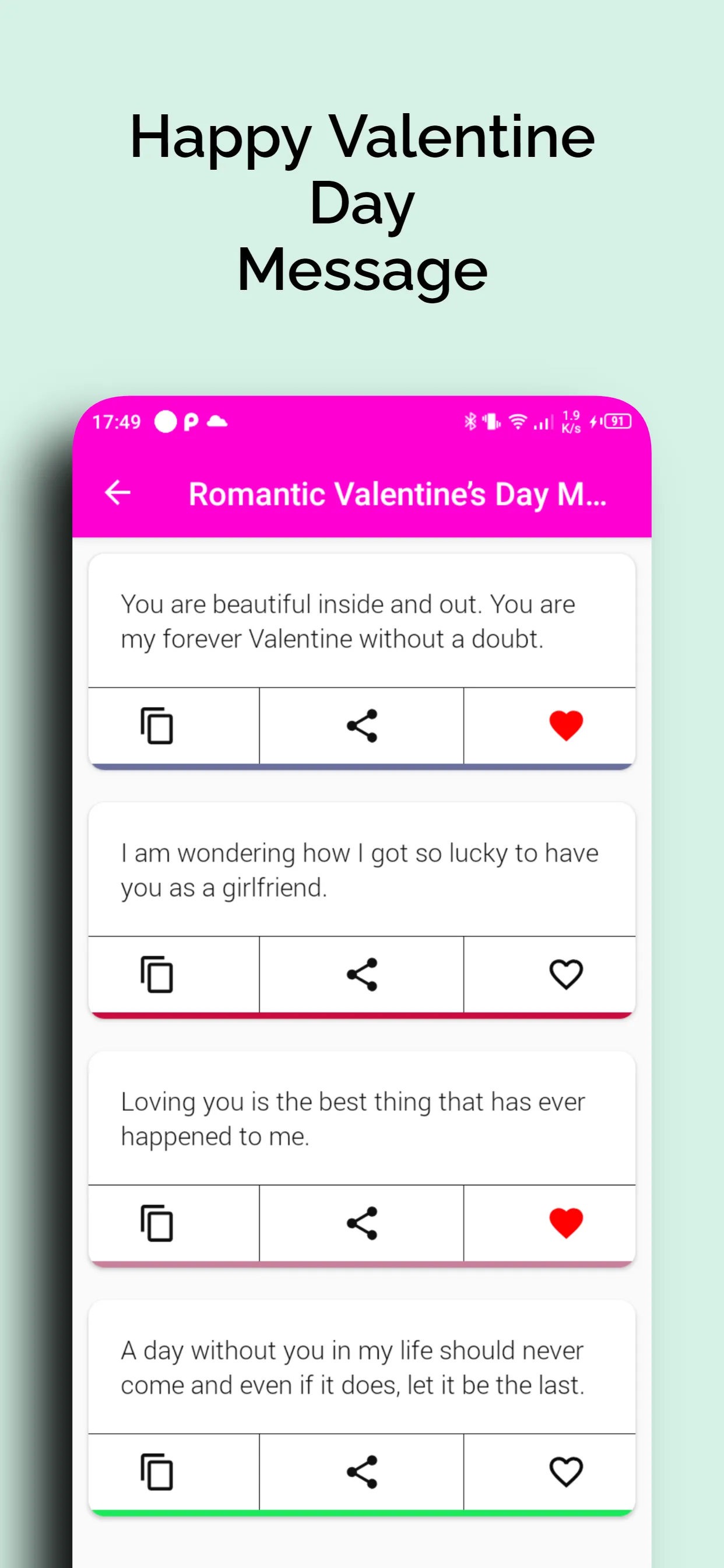 Happy Valentine Day Message | Indus Appstore | Screenshot