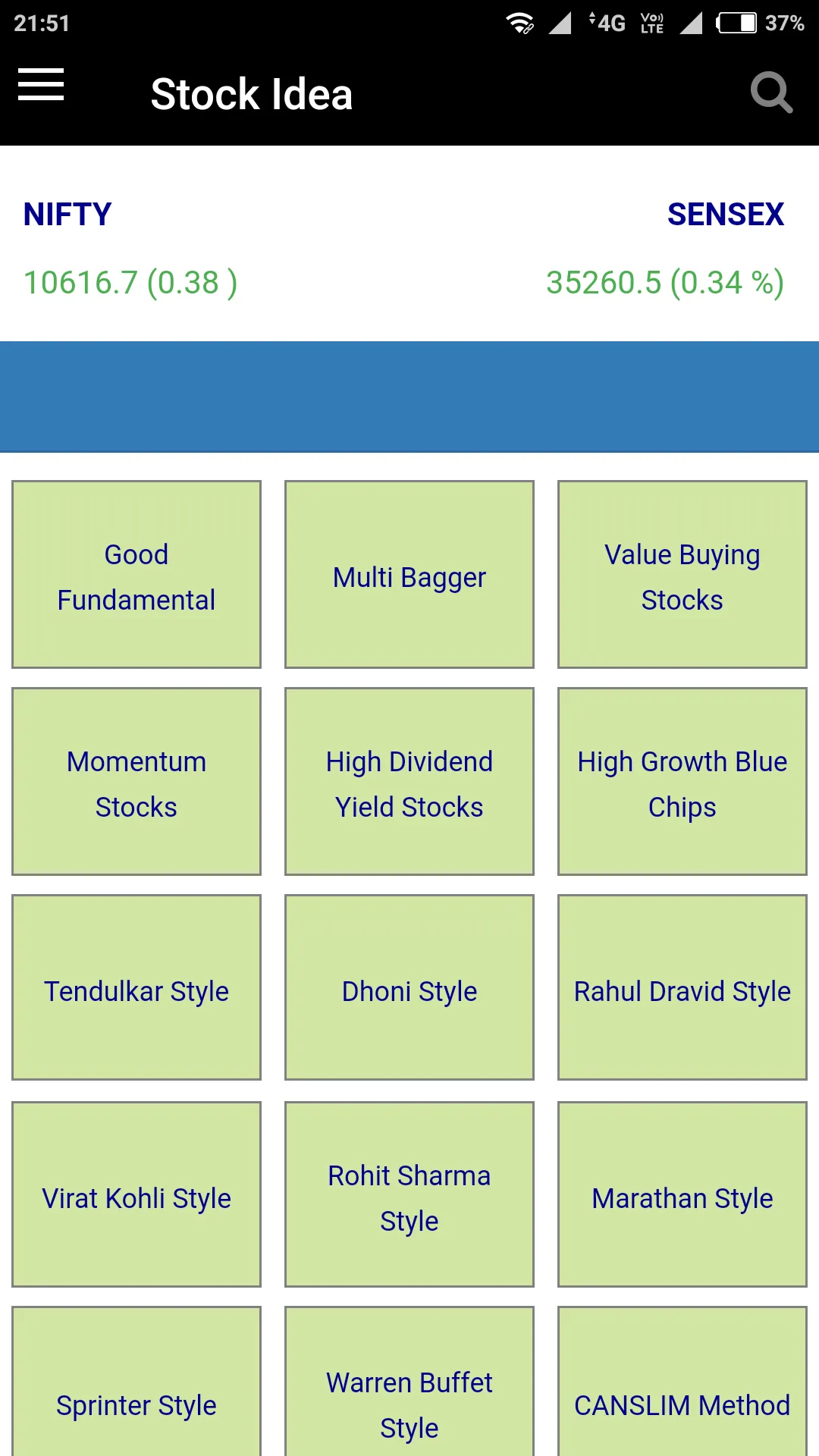 Stock Screener: MoneyTree Robo | Indus Appstore | Screenshot