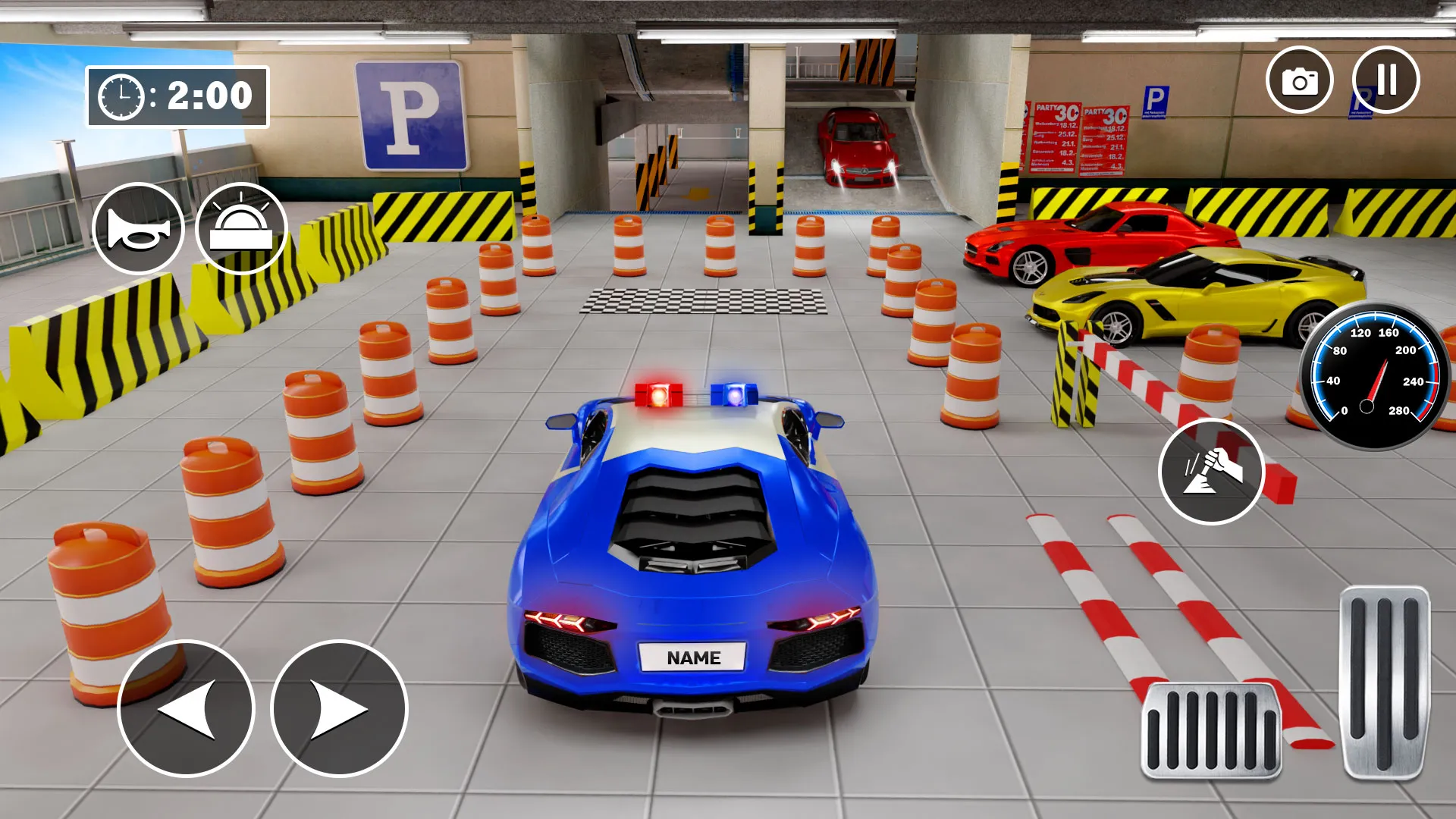 Multi Level Police Car Parking | Indus Appstore | Screenshot