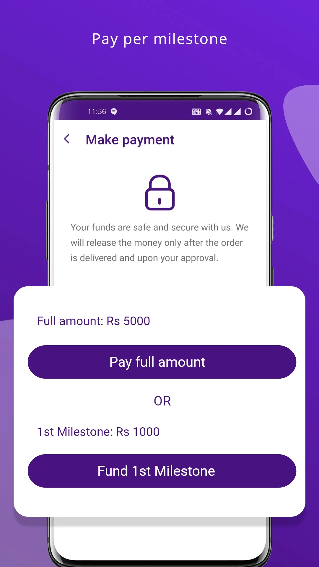 Vouch : Digital Escrow | Indus Appstore | Screenshot