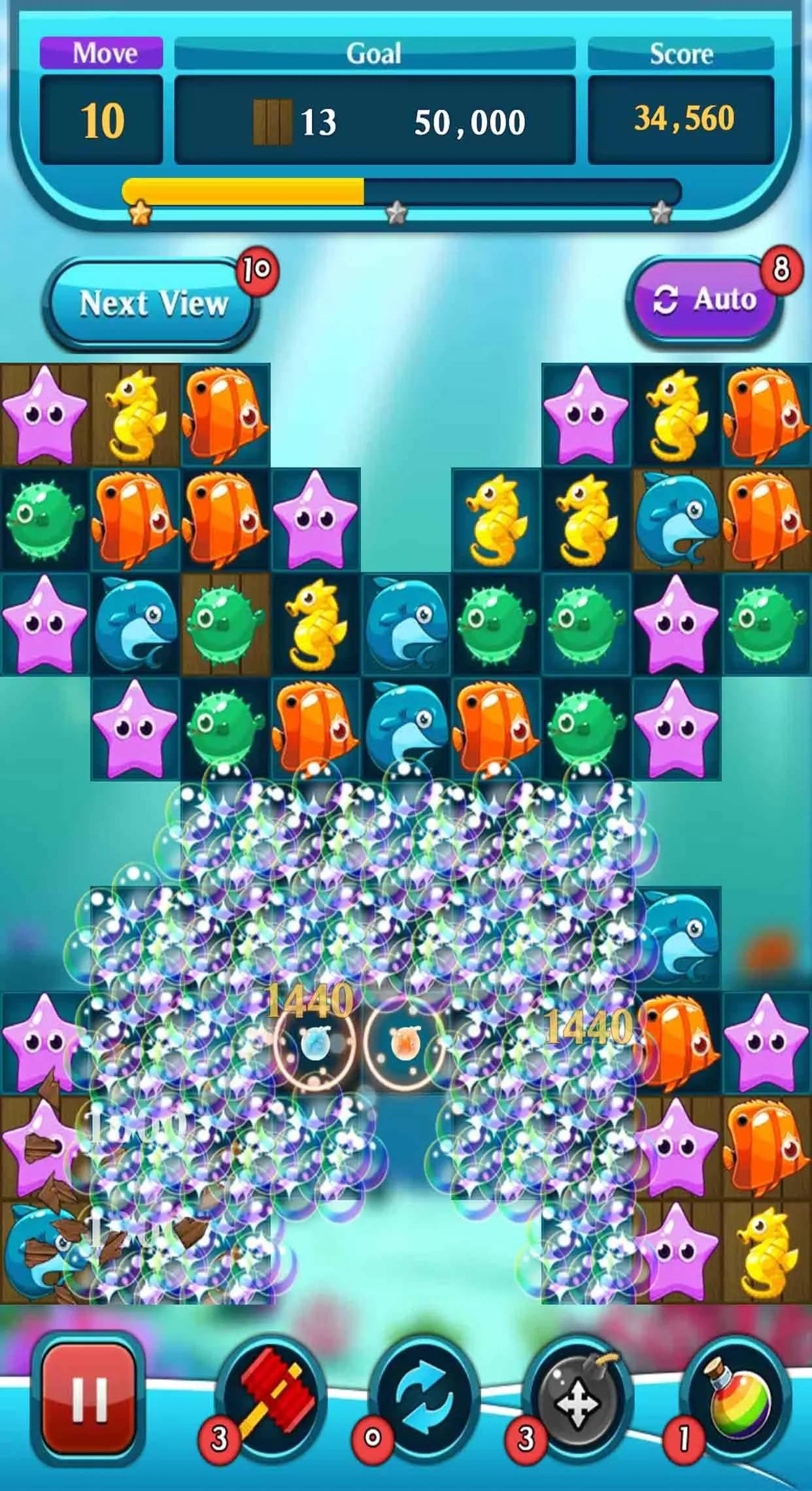 Ocean Match Puzzle | Indus Appstore | Screenshot