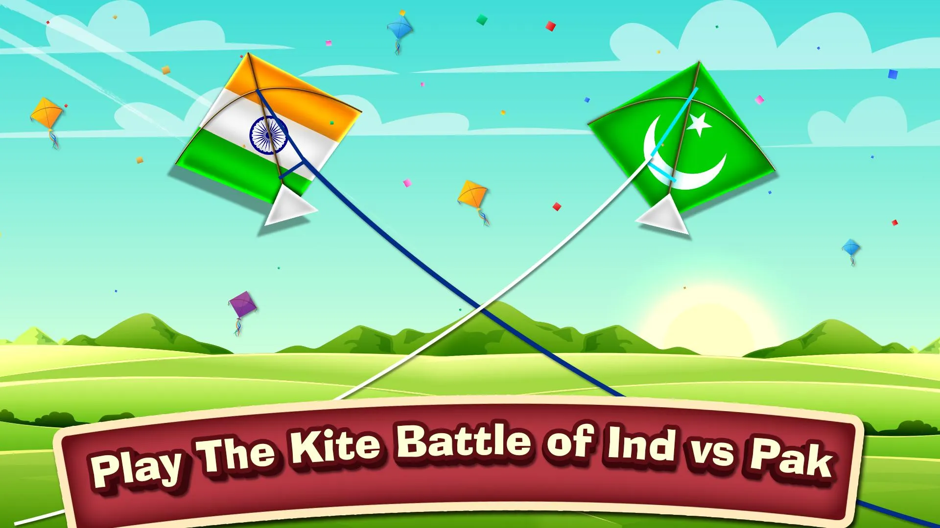 India Vs Pakistan Kite Fly | Indus Appstore | Screenshot