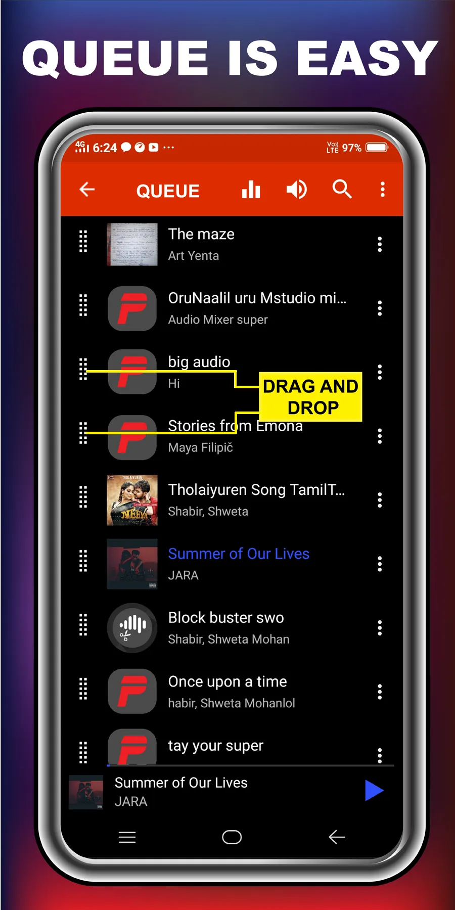 Pioneer Music Player | Indus Appstore | Screenshot