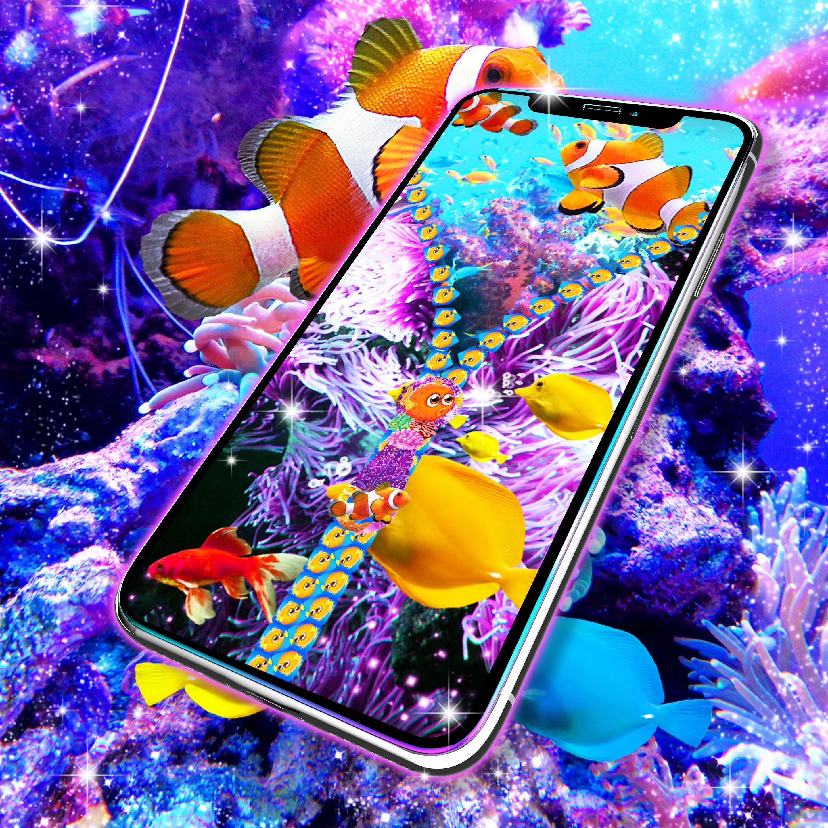 Aquarium lock screen | Indus Appstore | Screenshot