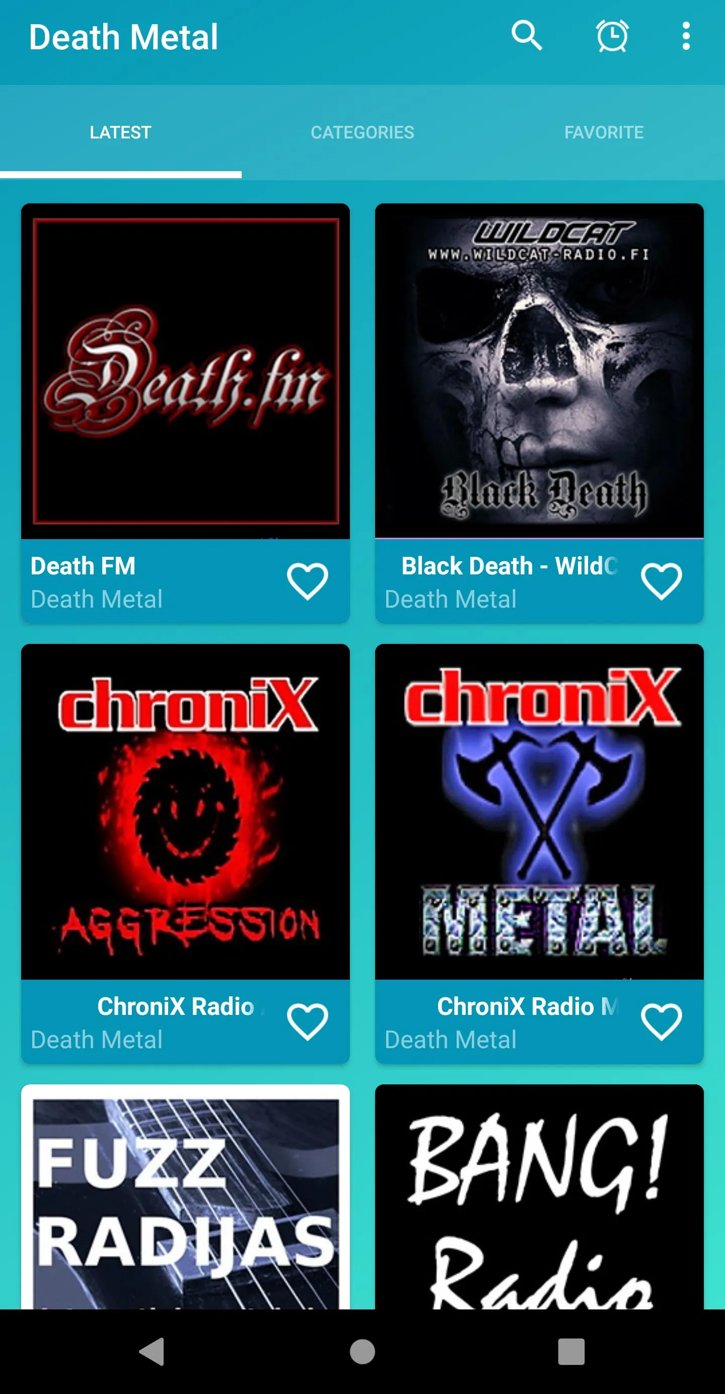 Death metal radios online | Indus Appstore | Screenshot