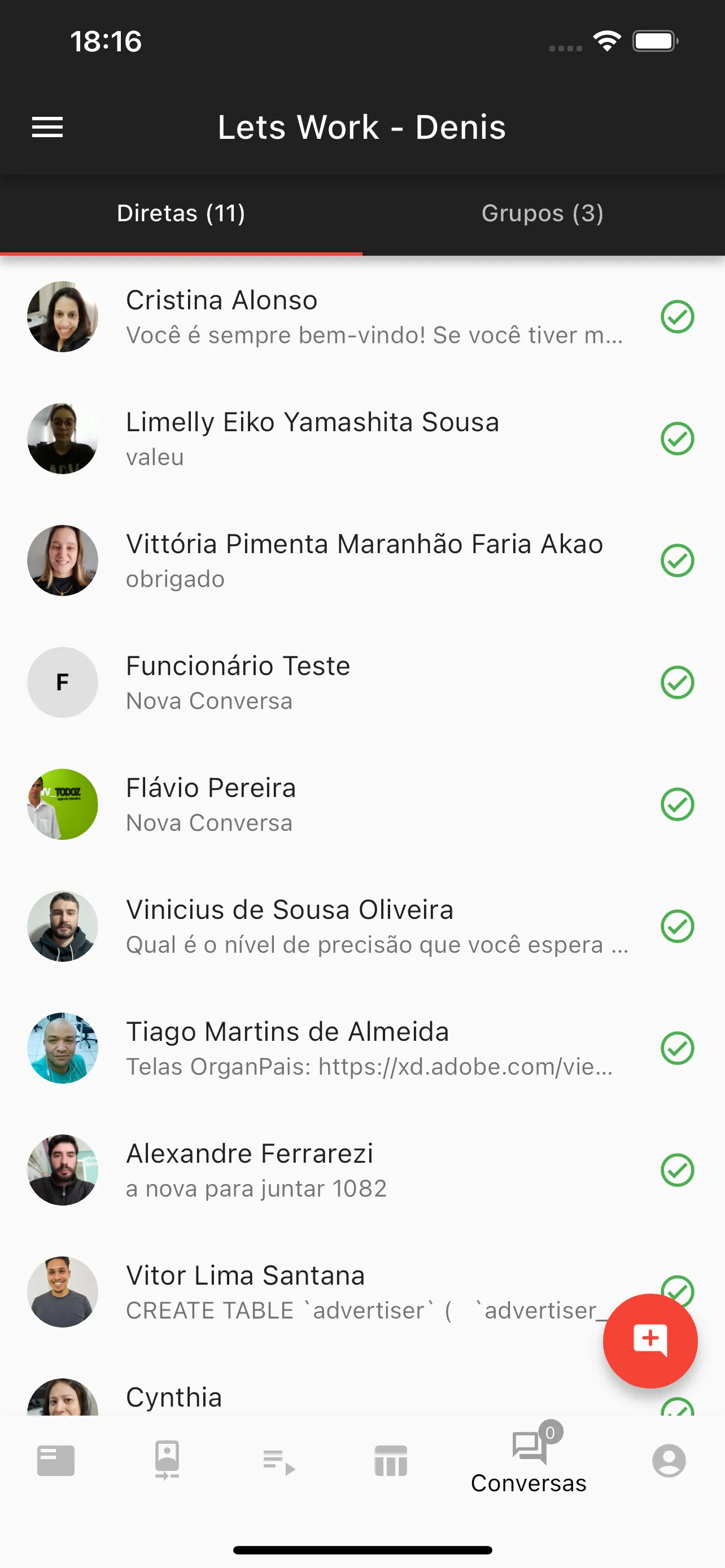 Meu Let's Work (Colaborador) | Indus Appstore | Screenshot