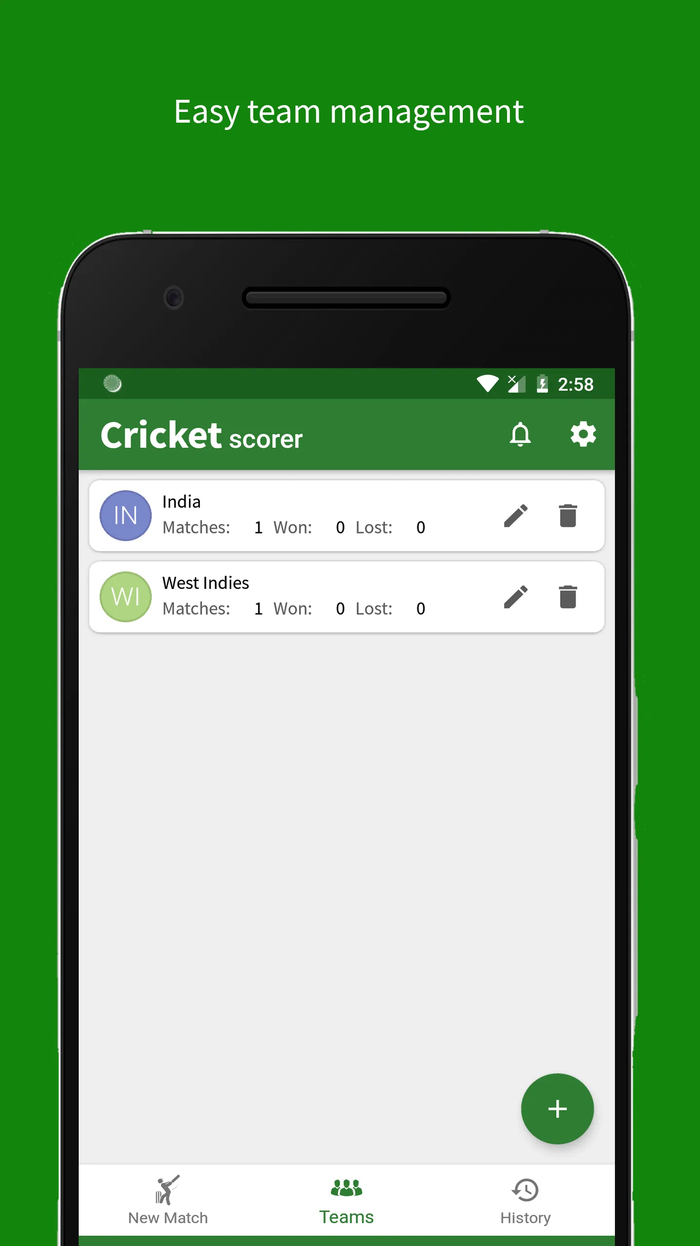 Cricket Scorer | Indus Appstore | Screenshot