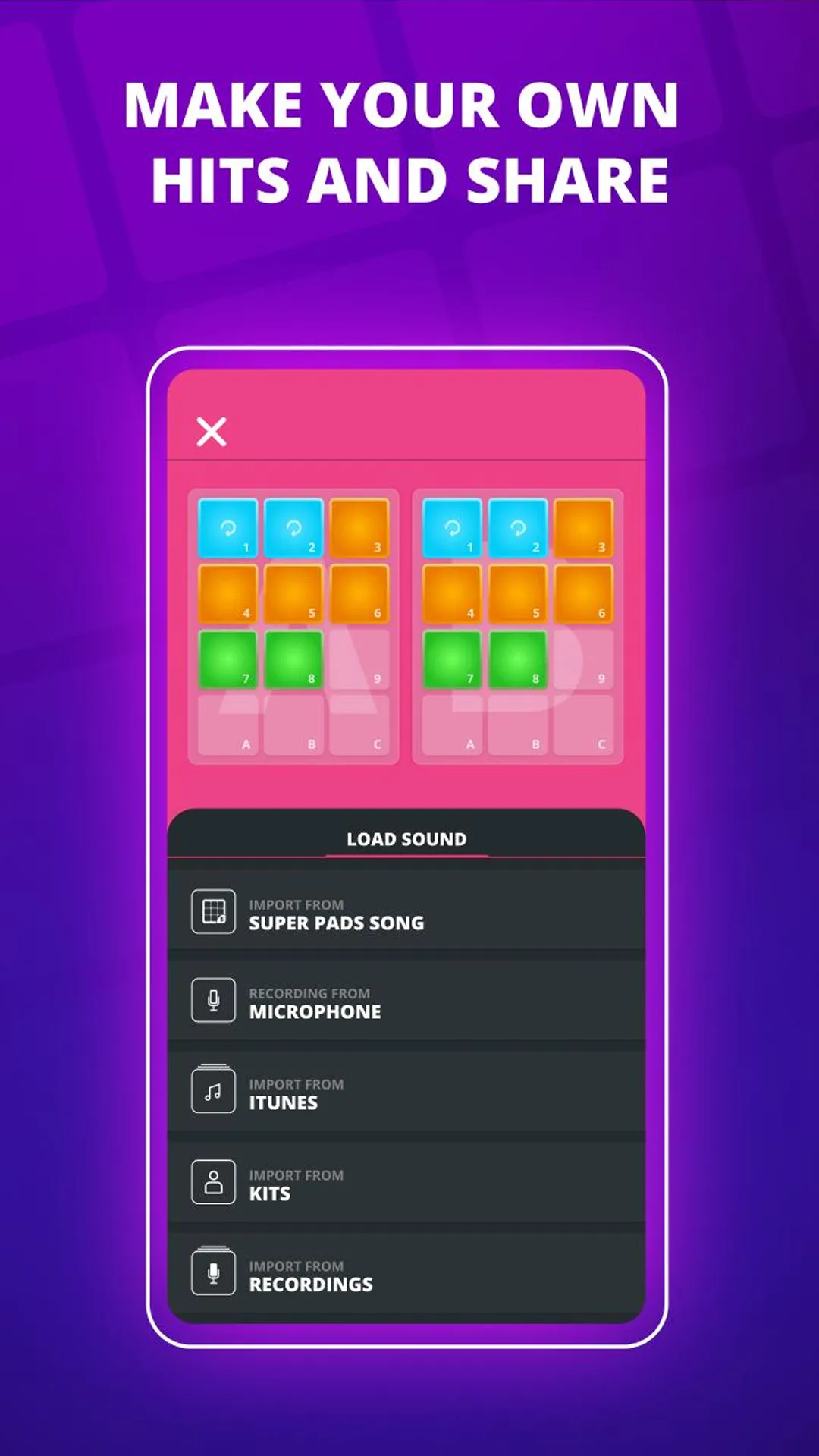 SUPER PADS DJ: Music & Beats | Indus Appstore | Screenshot