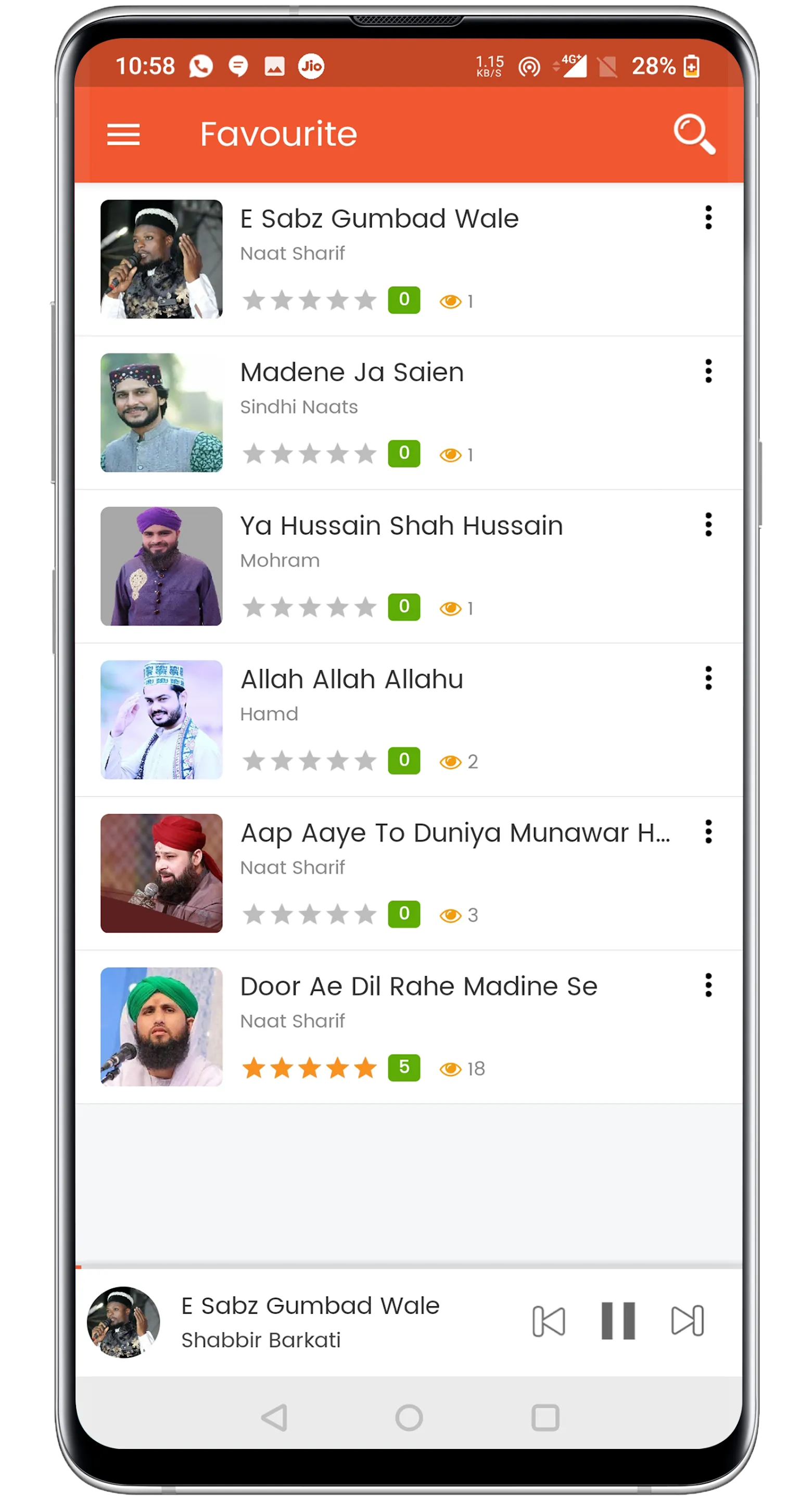 Naat Ke Deewane - Listen Naat  | Indus Appstore | Screenshot