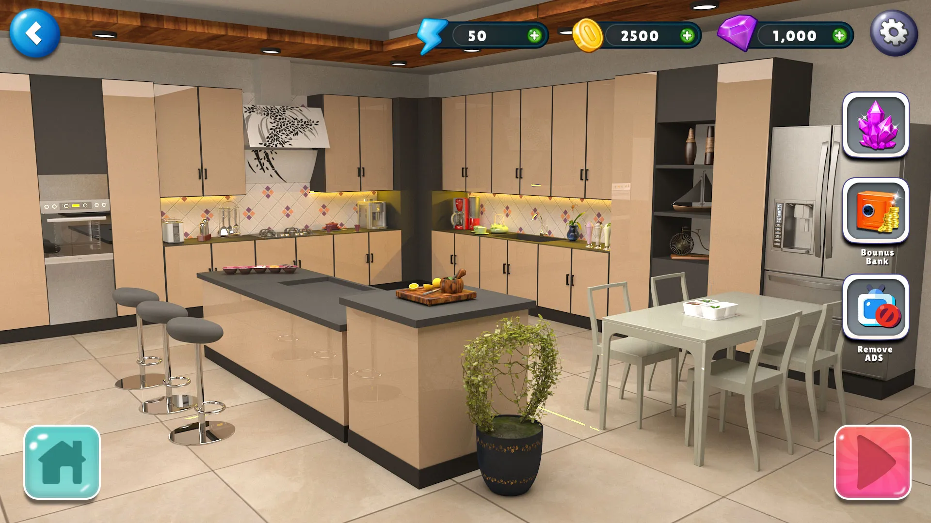 Home Design Makeover 3D Game | Indus Appstore | Screenshot