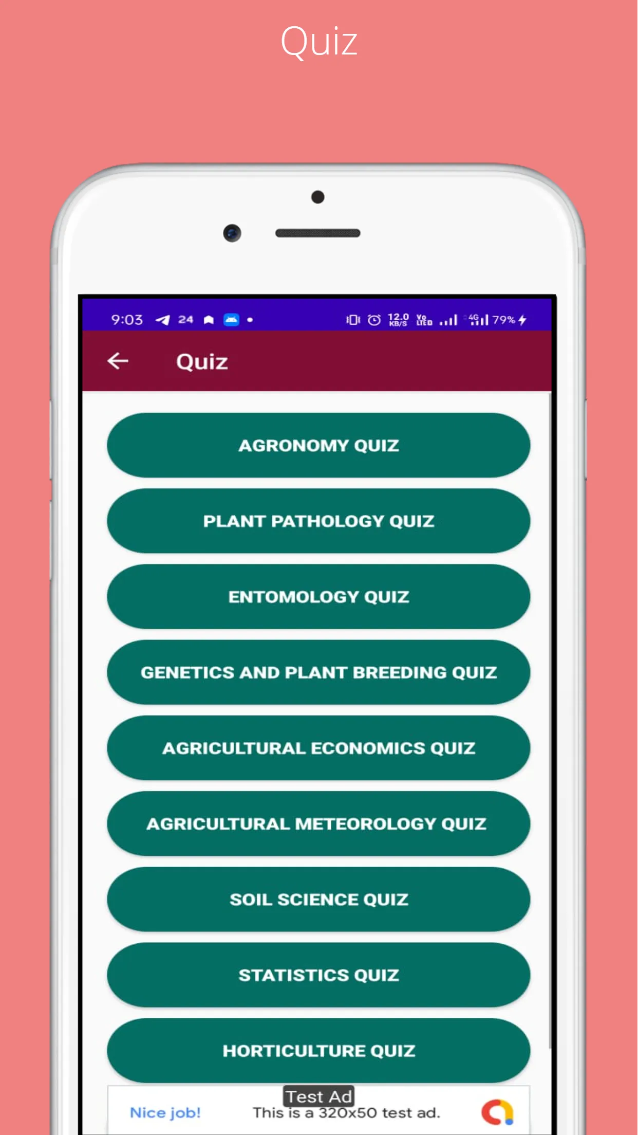 Agri Question Bank | Indus Appstore | Screenshot