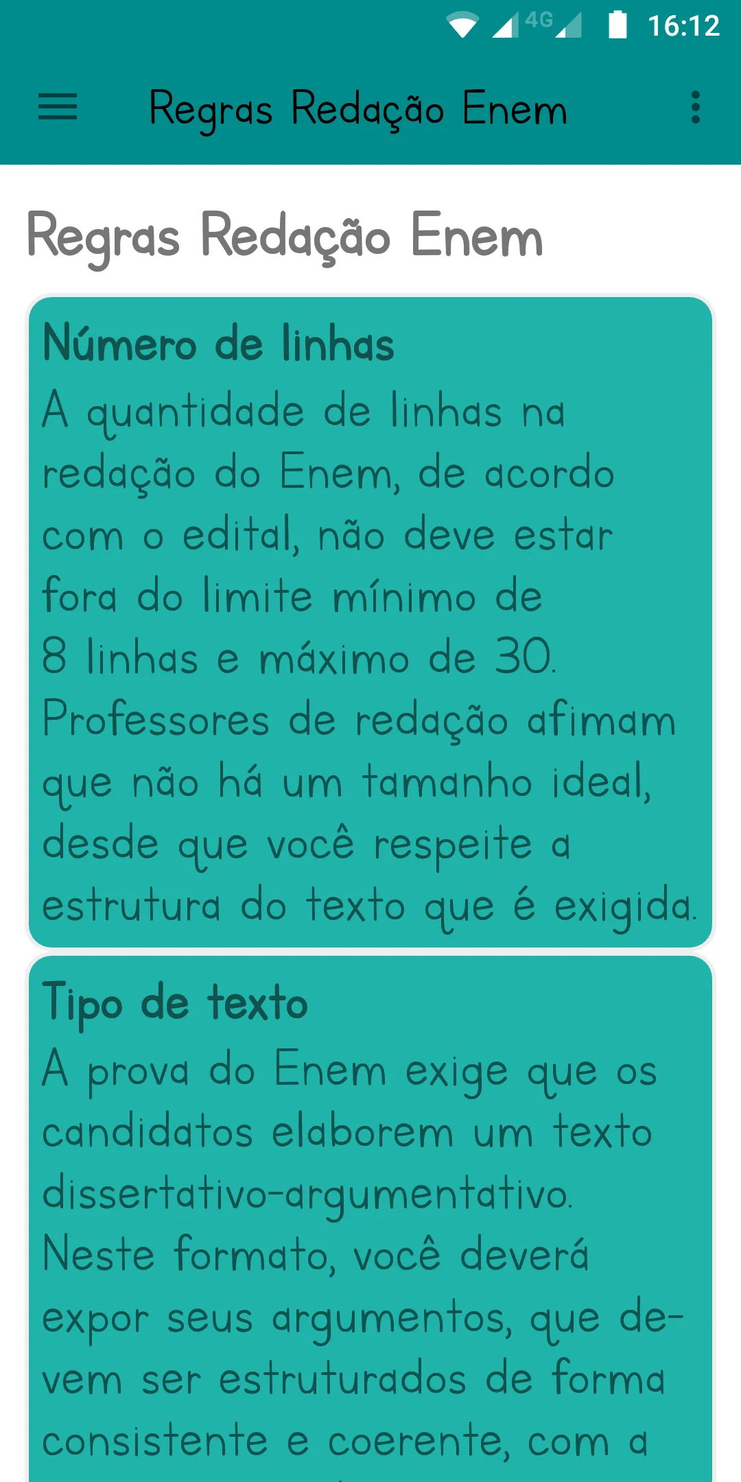 Redação Enem Nota 1000 - 2024 | Indus Appstore | Screenshot