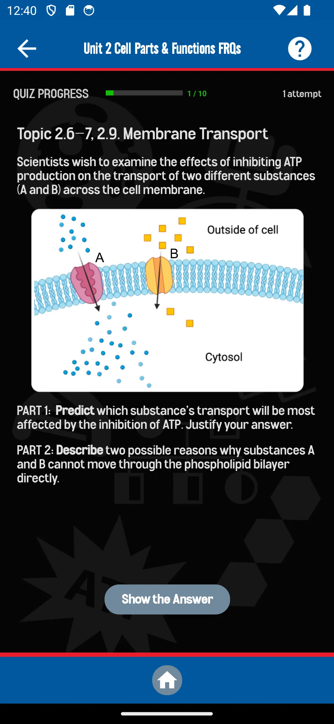 Biomania: AP Biology Study App | Indus Appstore | Screenshot