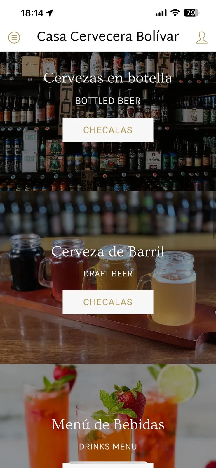 Casa cervecera Bolivar | Indus Appstore | Screenshot