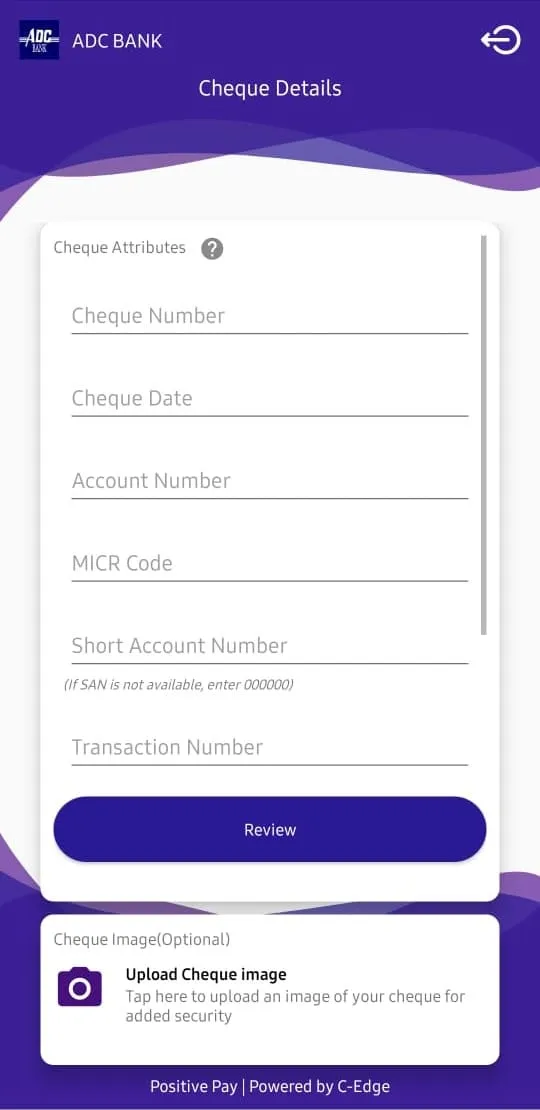 ADCB Positive Pay | Indus Appstore | Screenshot