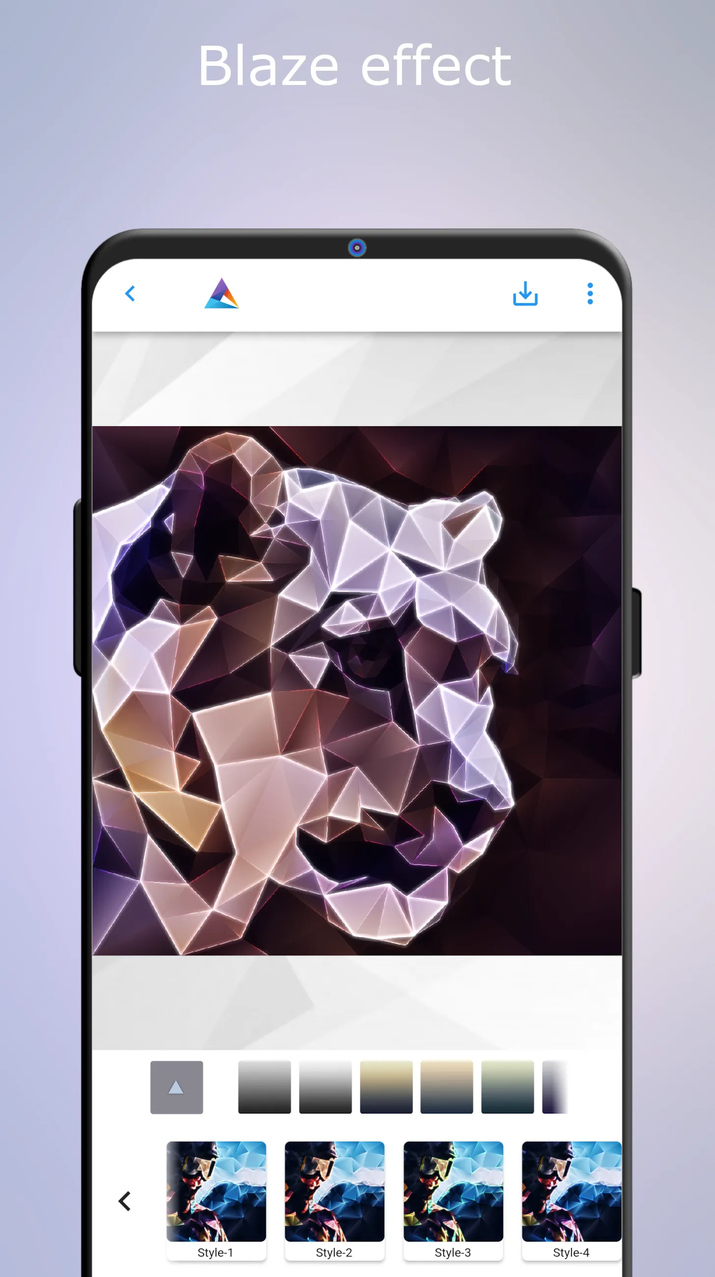 Low Poly - Editor & Photo FX | Indus Appstore | Screenshot