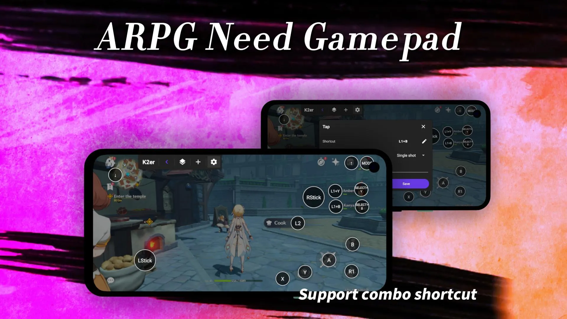 K2er - Gamepad Keyboard Mapper | Indus Appstore | Screenshot