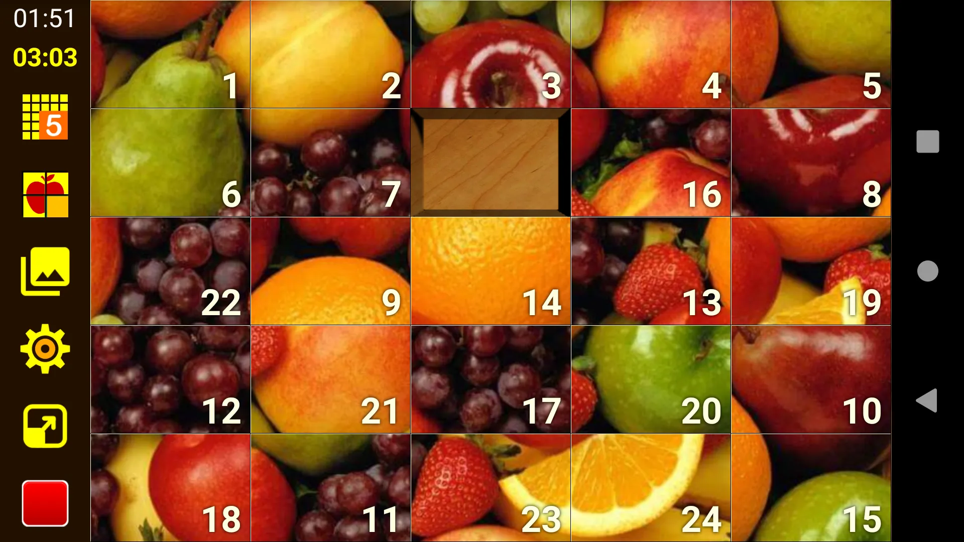 Slide Puzzle : Sliding Numbers | Indus Appstore | Screenshot