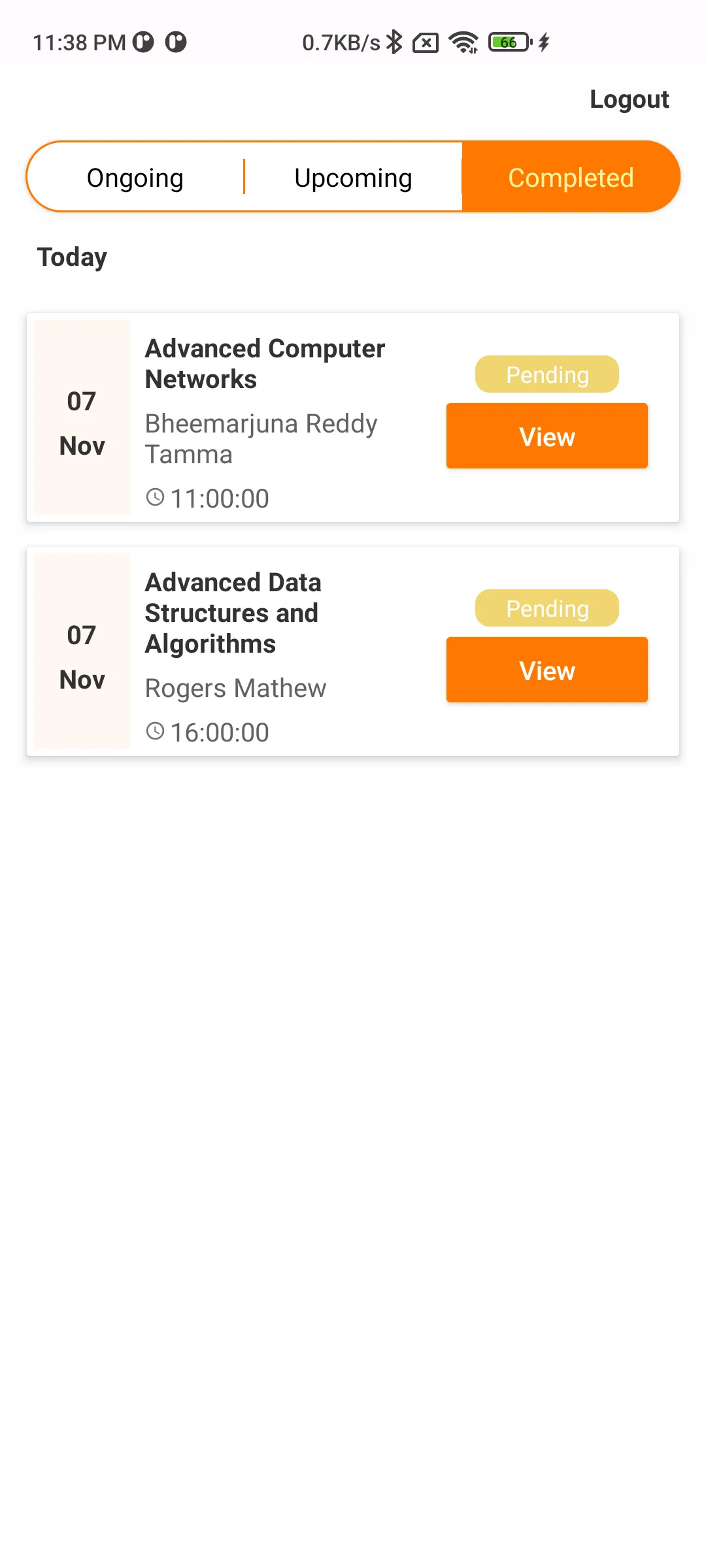 IIT Hyderabad-ERP | Indus Appstore | Screenshot