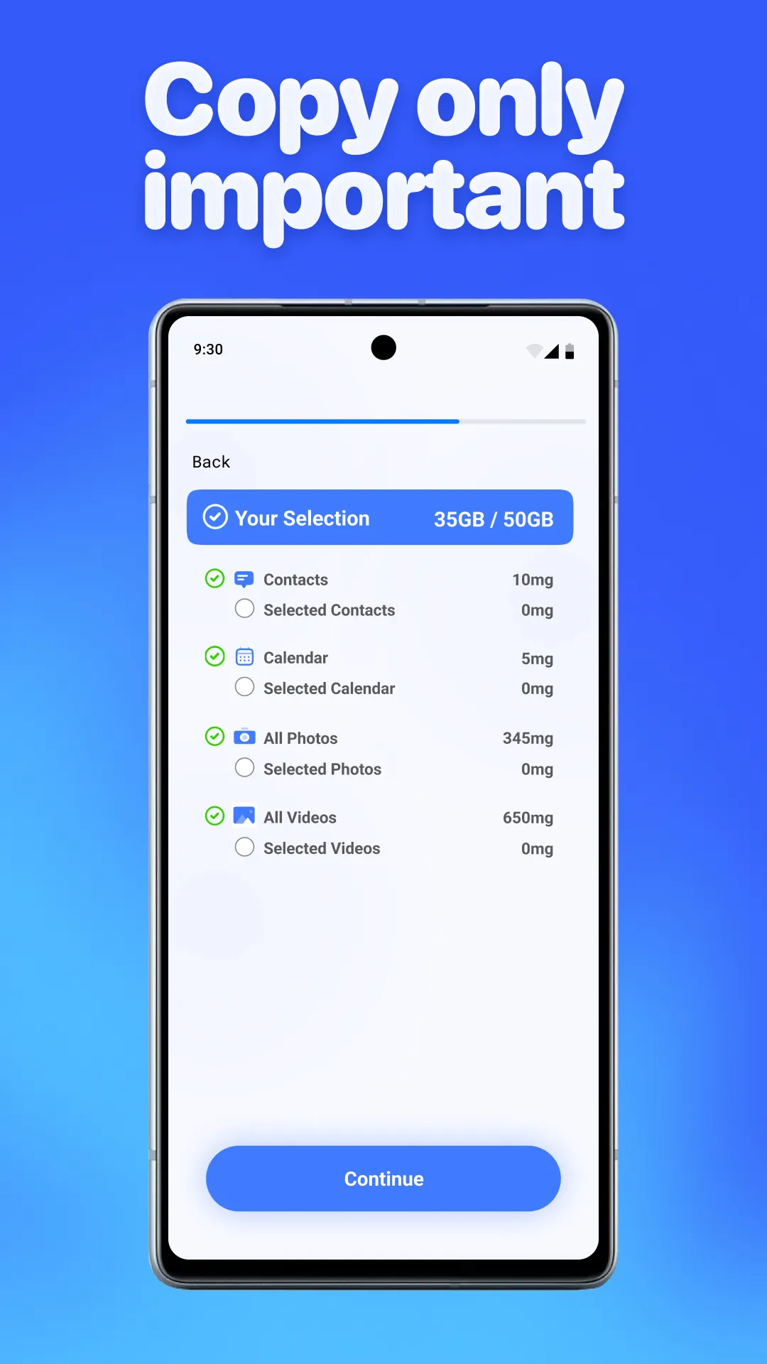 Copy My Data: Transfer Content | Indus Appstore | Screenshot