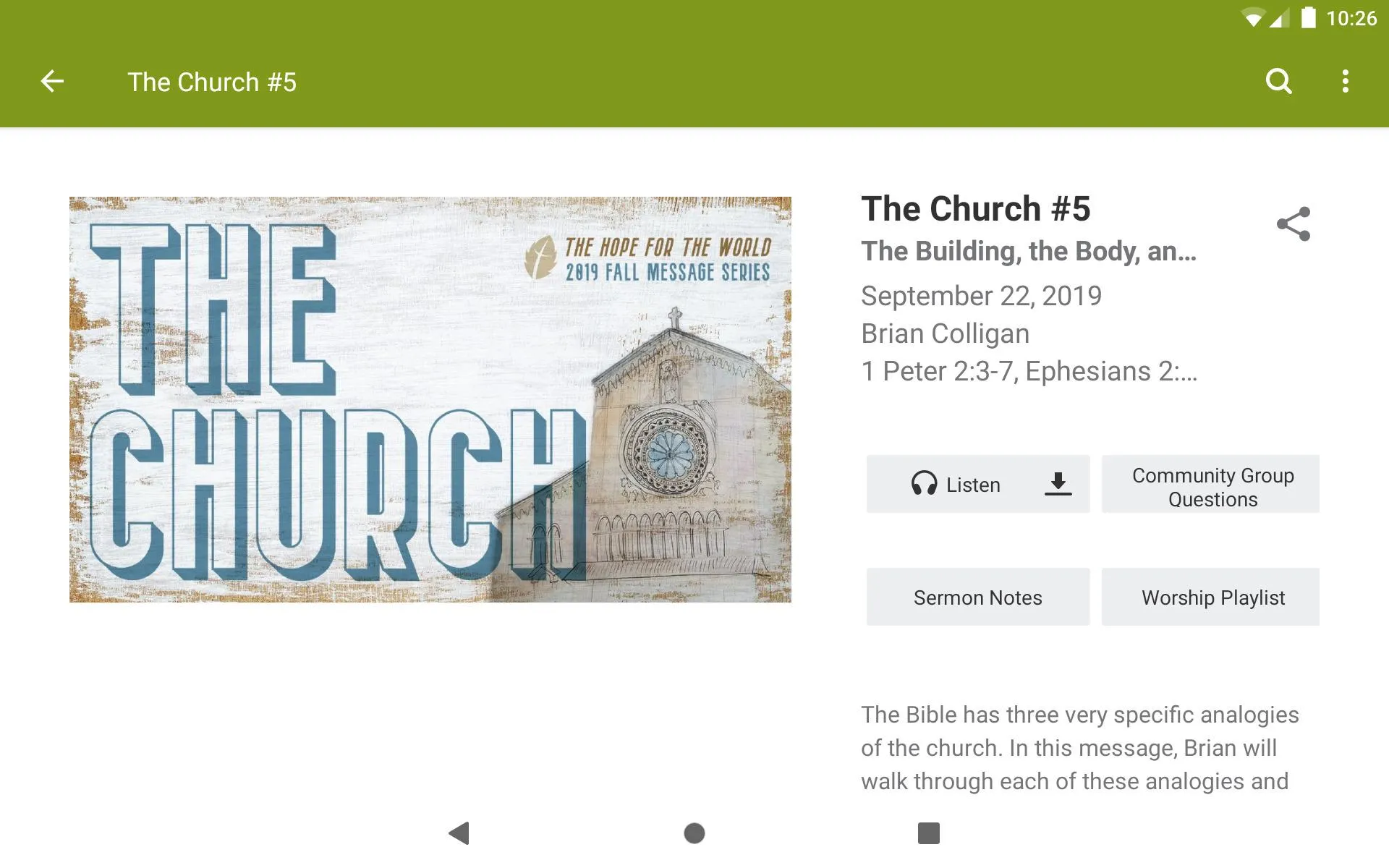 Woodcreek Church | Indus Appstore | Screenshot