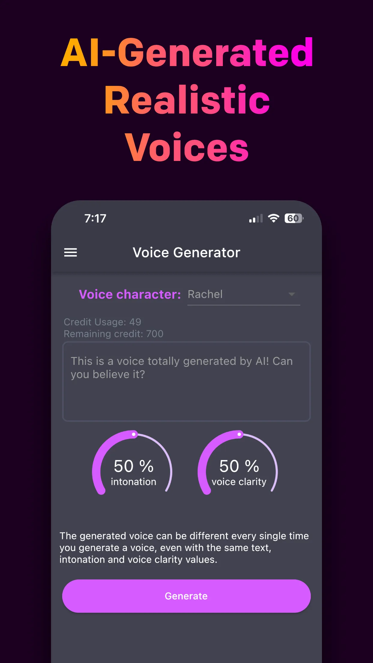 AI Voice Generator | Indus Appstore | Screenshot