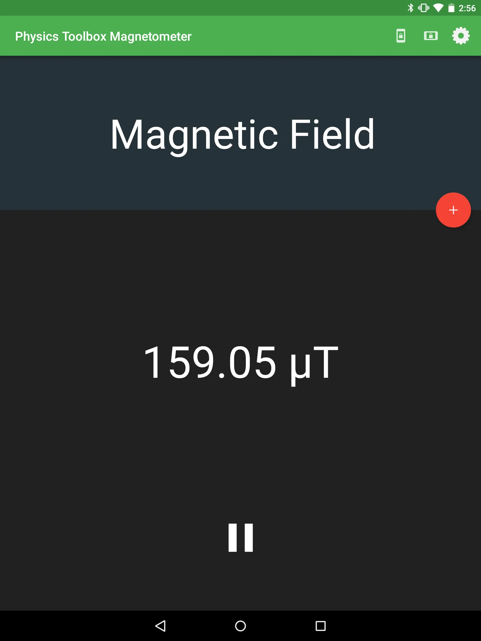 Physics Toolbox Magnetometer | Indus Appstore | Screenshot