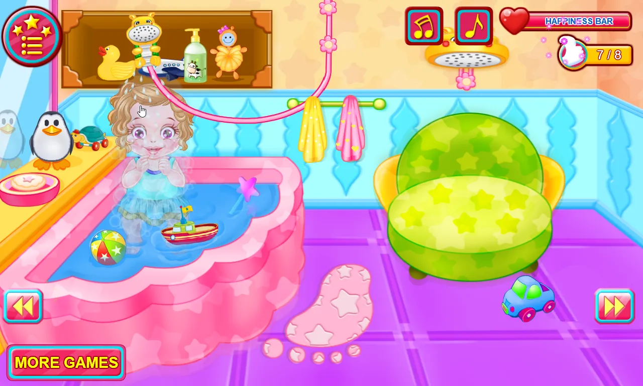 Baby Caring Games with Anna | Indus Appstore | Screenshot