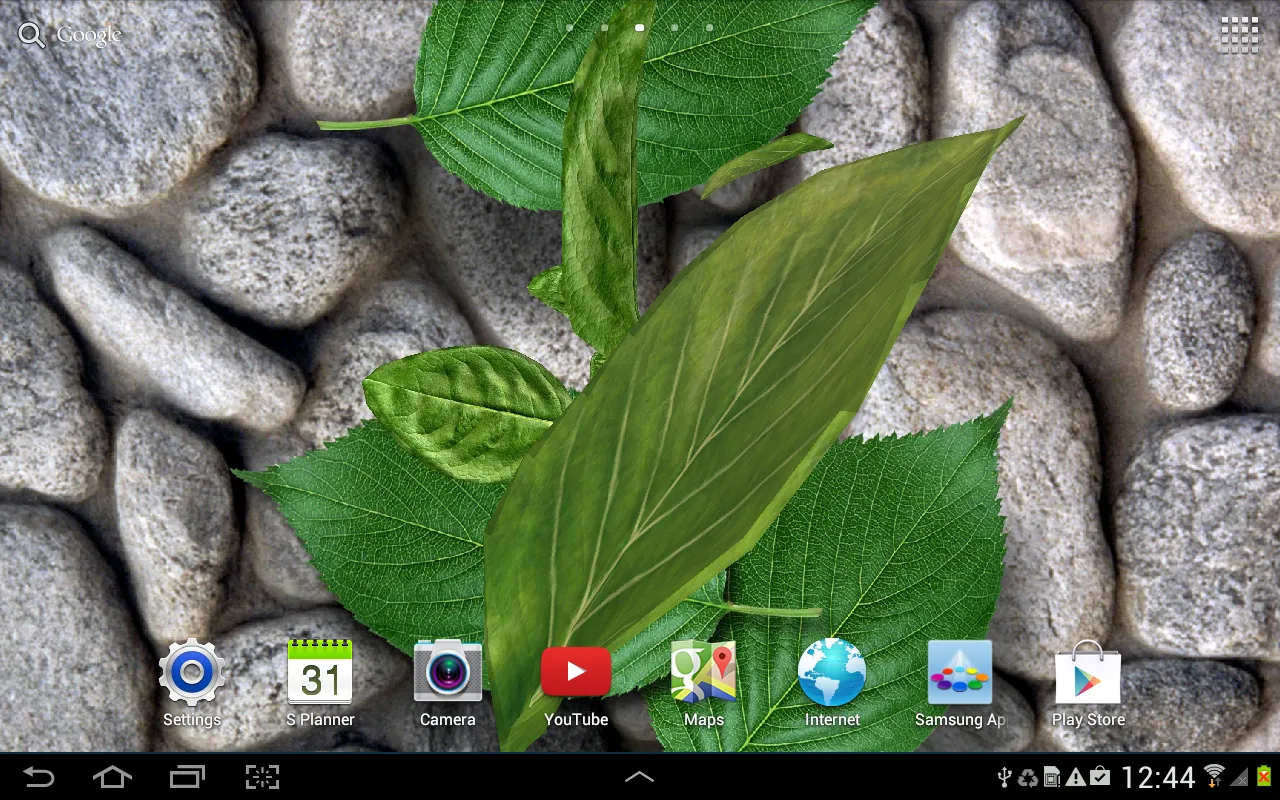 3D Leaves Live Wallpaper | Indus Appstore | Screenshot