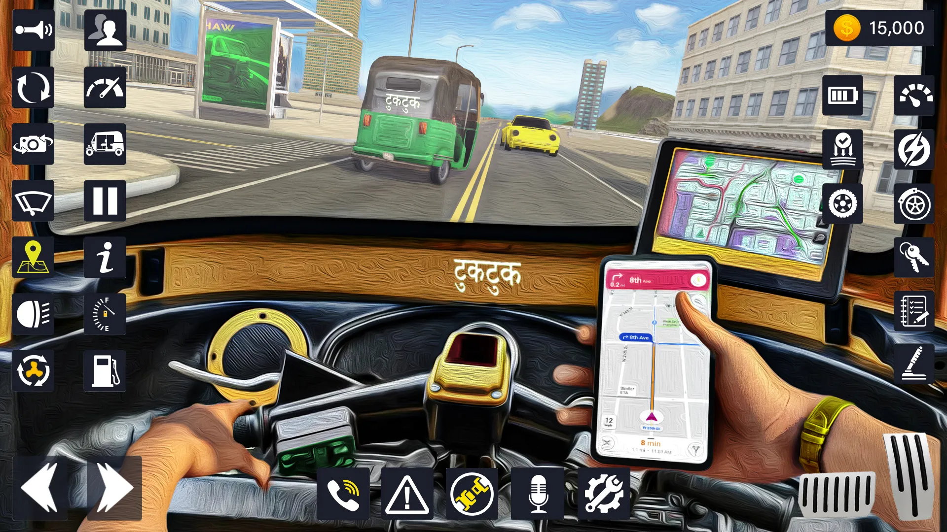 TukTuk Rickshaw Wala Auto Game | Indus Appstore | Screenshot