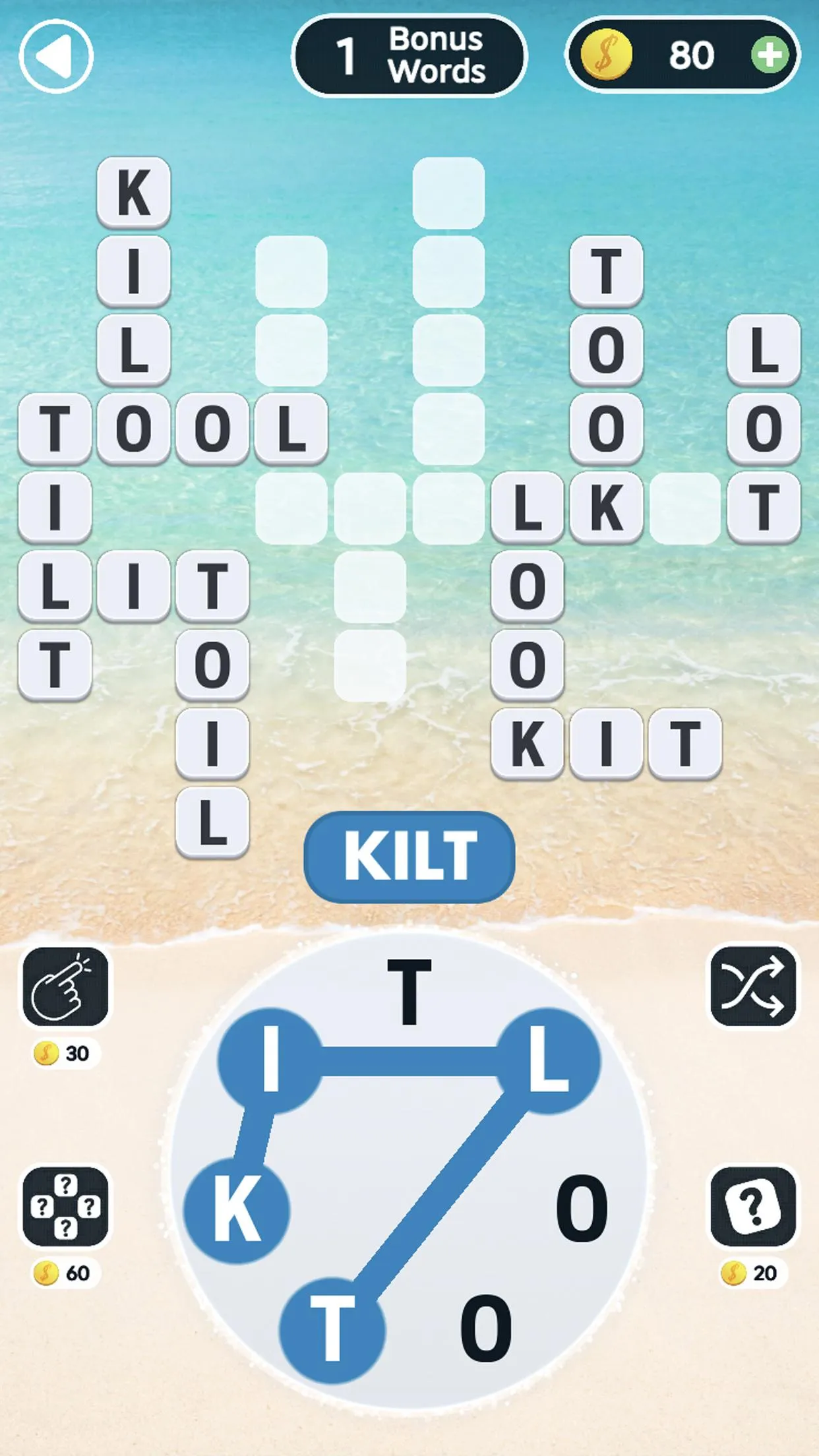 Word Swipe Crossword Puzzle | Indus Appstore | Screenshot