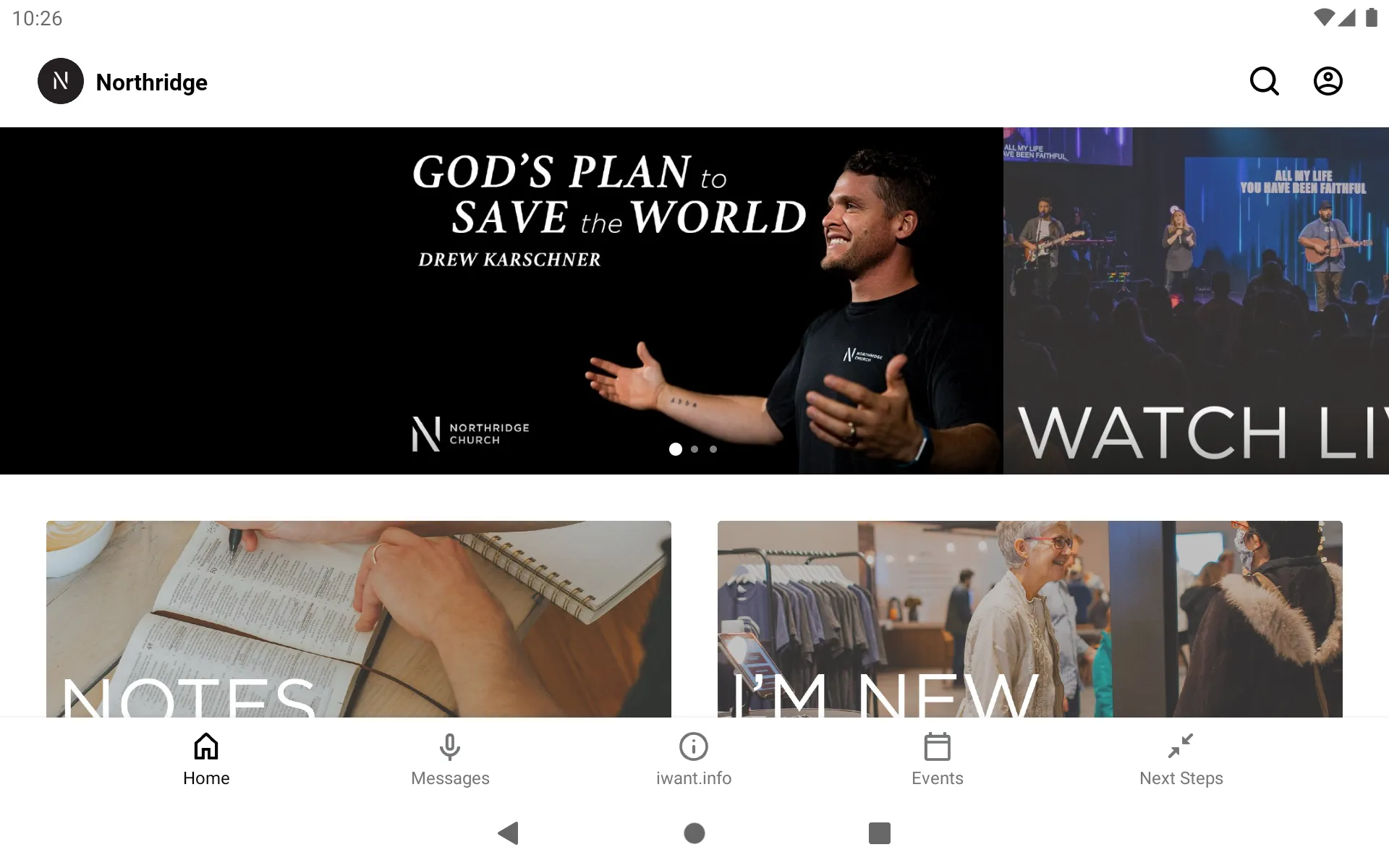 Northridge Church App | Indus Appstore | Screenshot