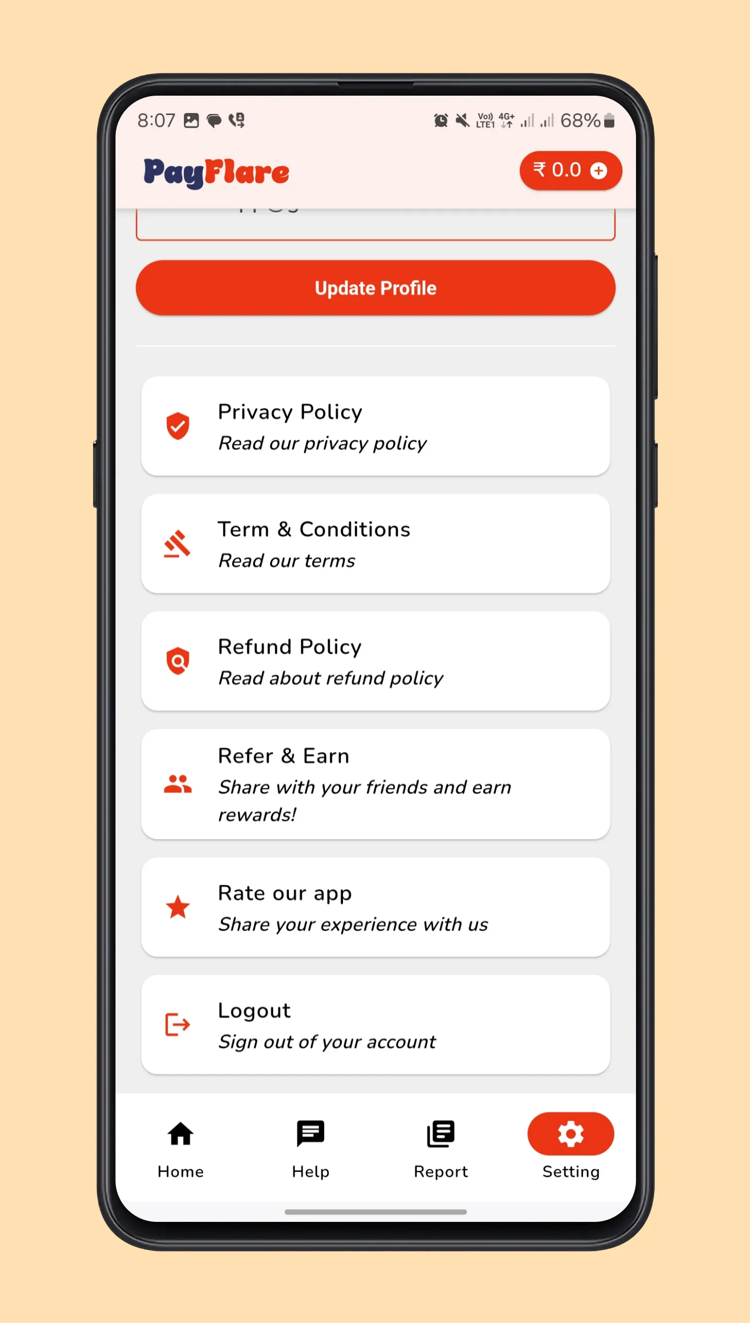 PayFlare: Recharge & Cashback | Indus Appstore | Screenshot