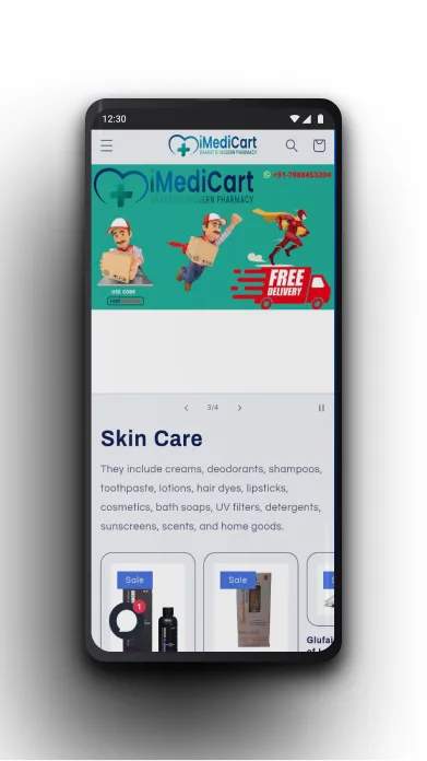 iMediCart E-Pharmacy | Indus Appstore | Screenshot