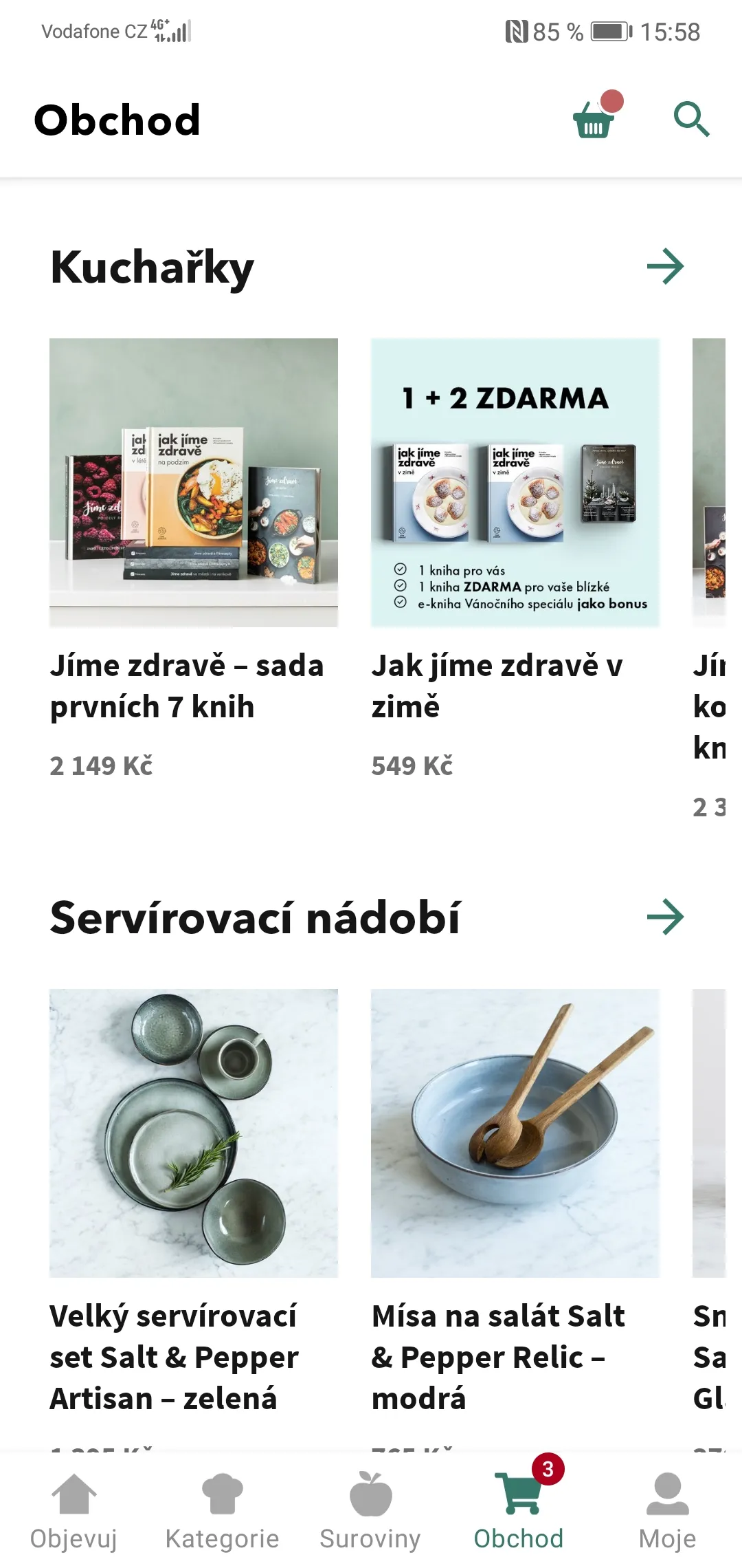 Jíme zdravě | Indus Appstore | Screenshot