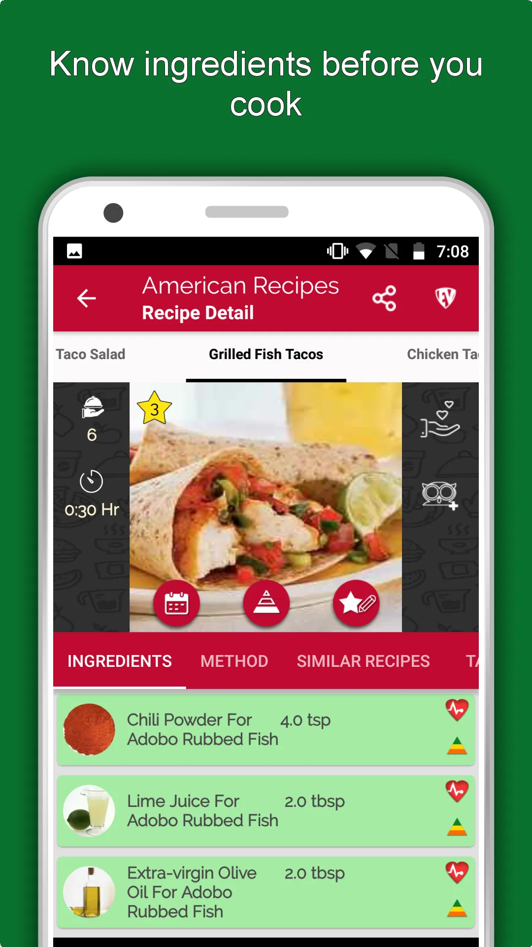 American Food Recipes Offline | Indus Appstore | Screenshot