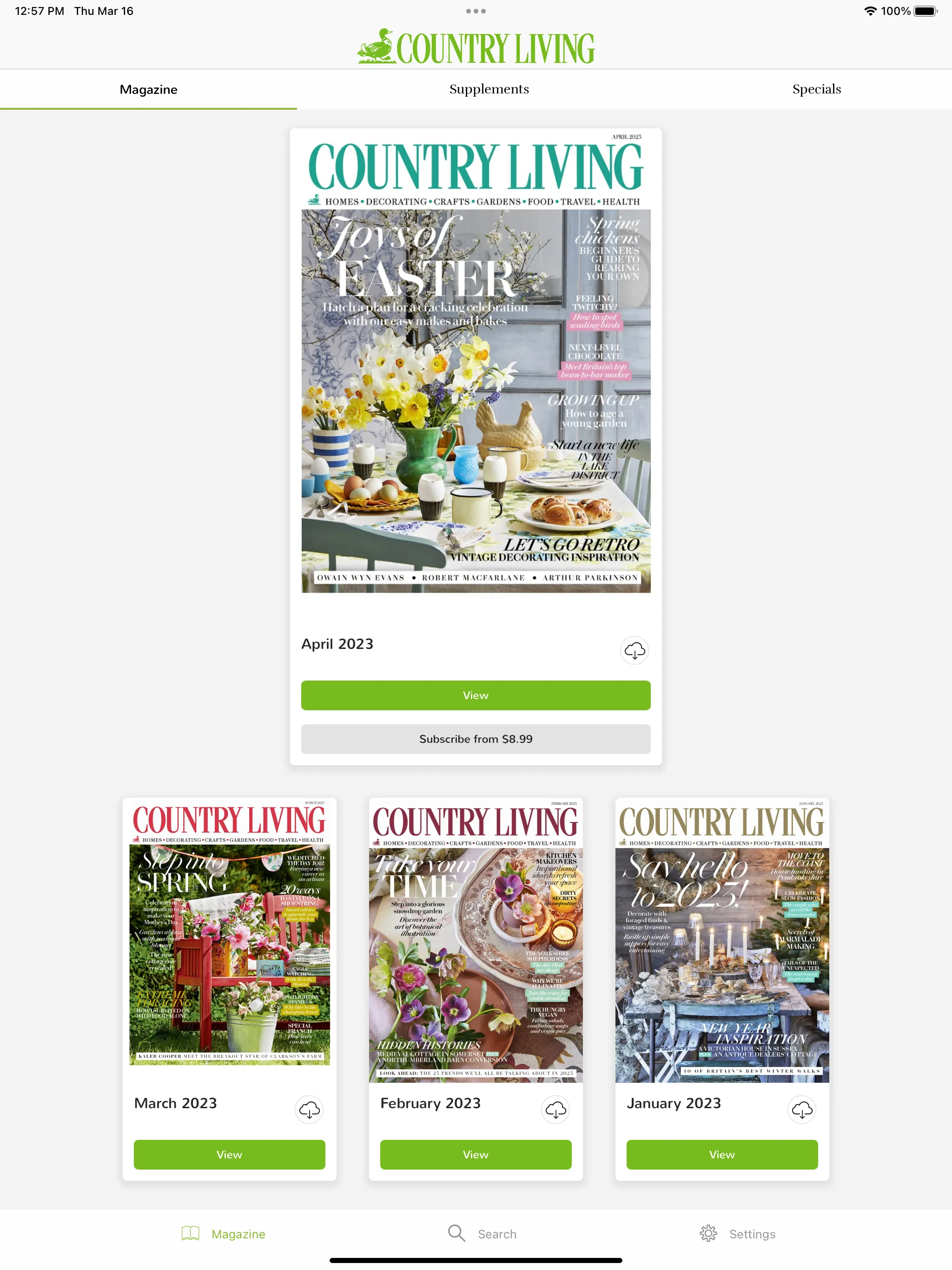 Country Living UK | Indus Appstore | Screenshot