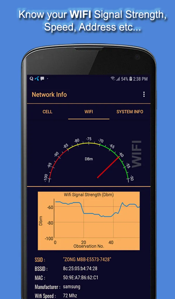 Network Cell Info & Wifi | Indus Appstore | Screenshot