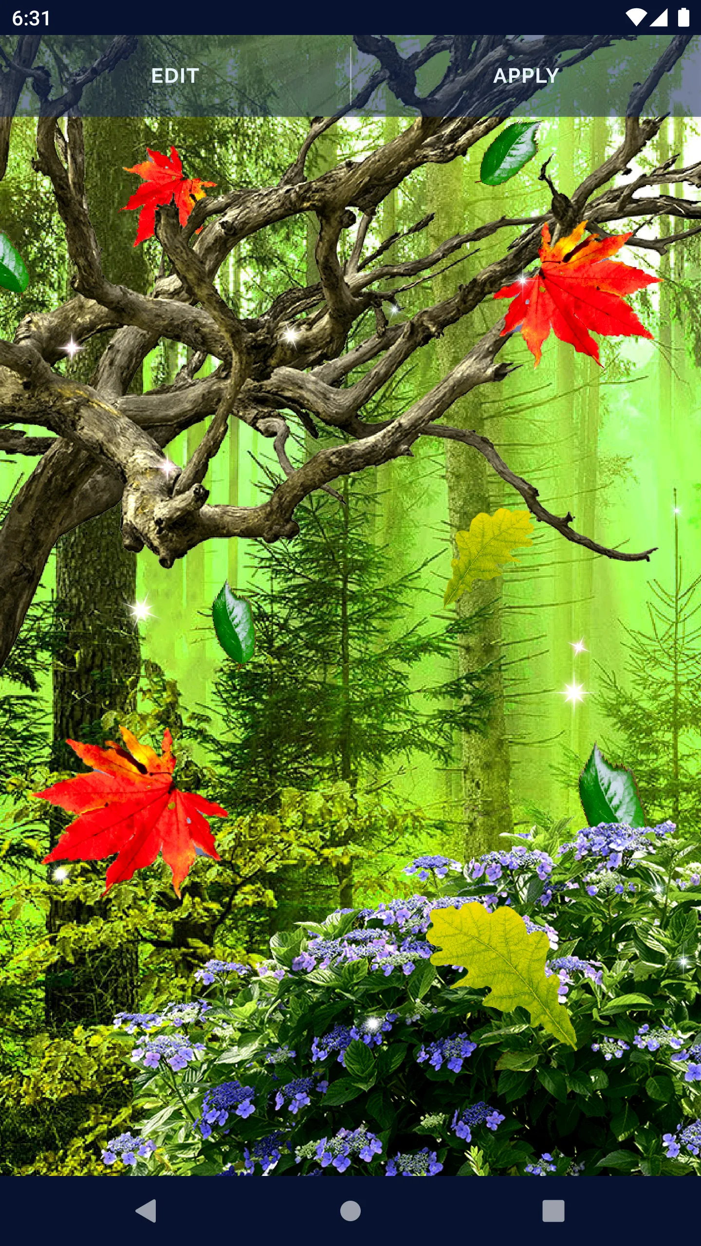 Autumn Leaves Parallax 3d | Indus Appstore | Screenshot